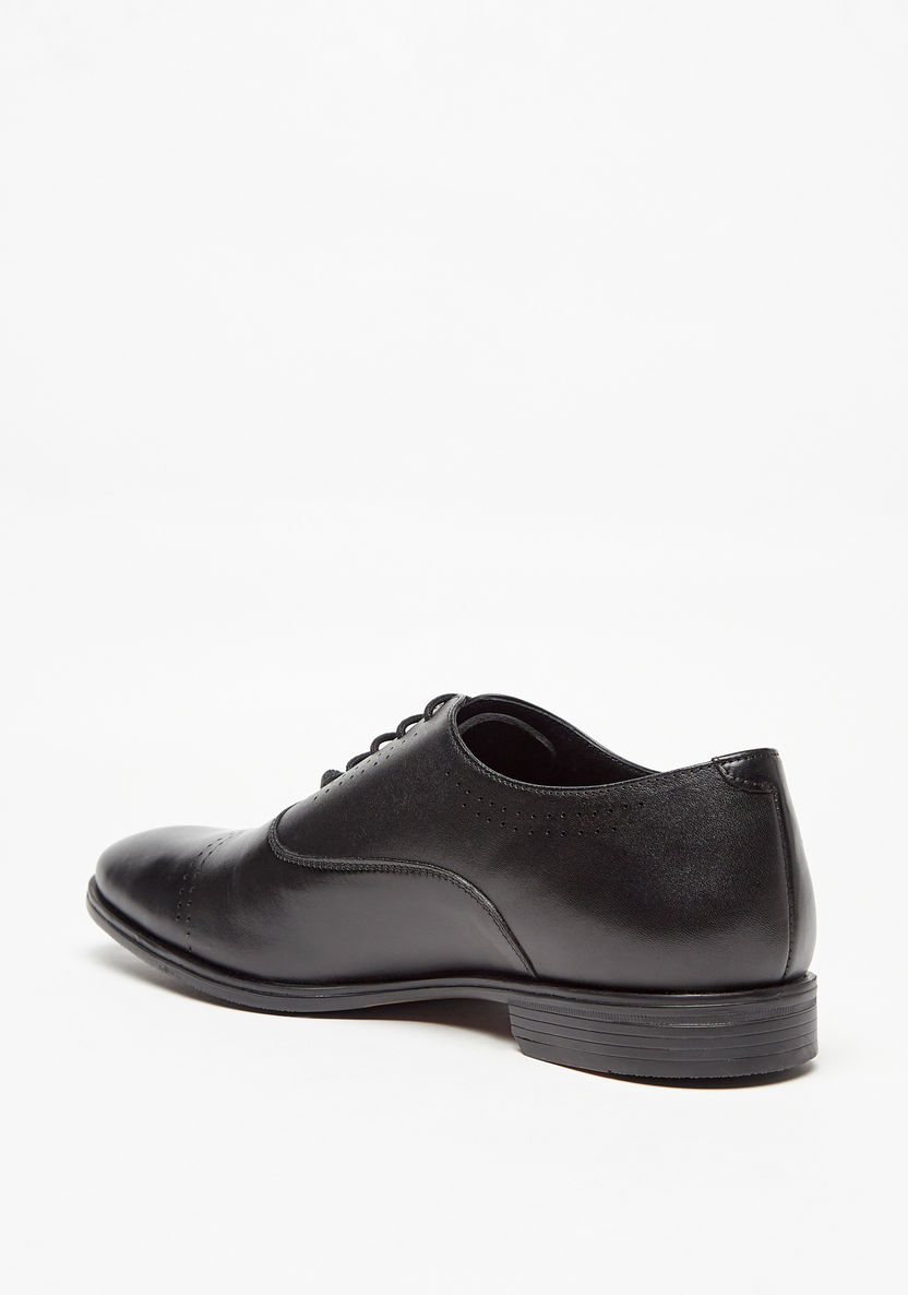 Duchini Men's Lace-Up Oxford Shoes-Oxford-image-2