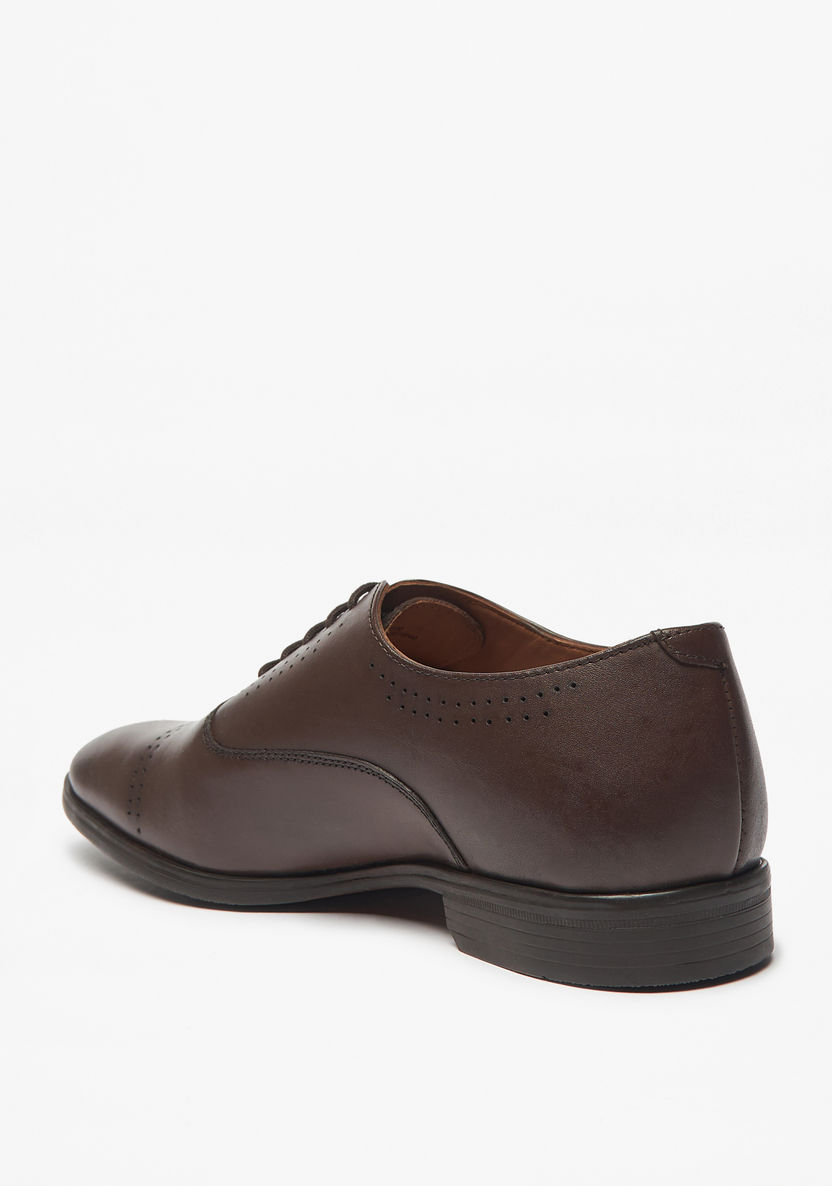 Duchini Men's Lace-Up Oxford Shoes-Oxford-image-2