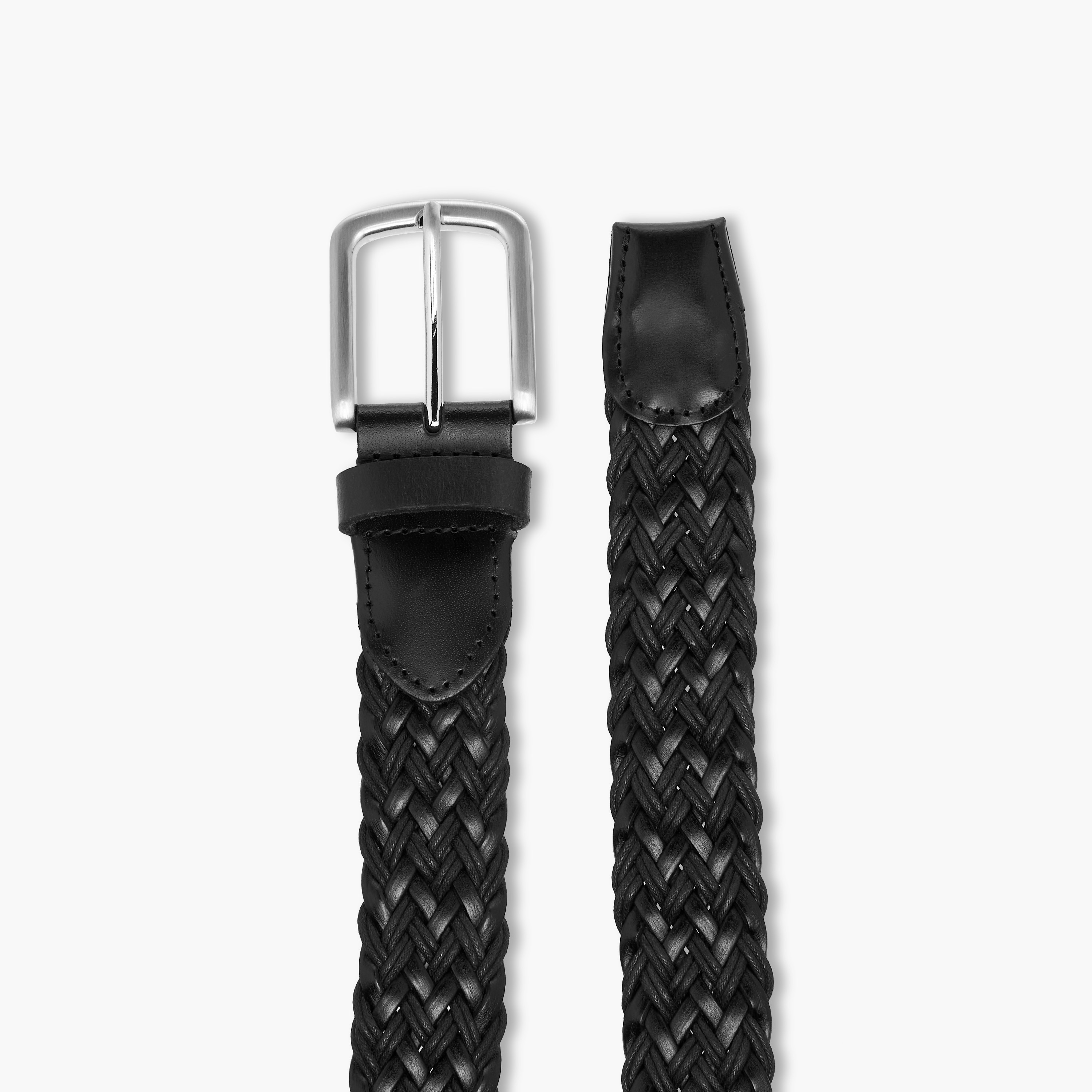 Lee Cooper Braided Belt with Pin Buckle Closure-men-beltsandwallets-belts-image-3
