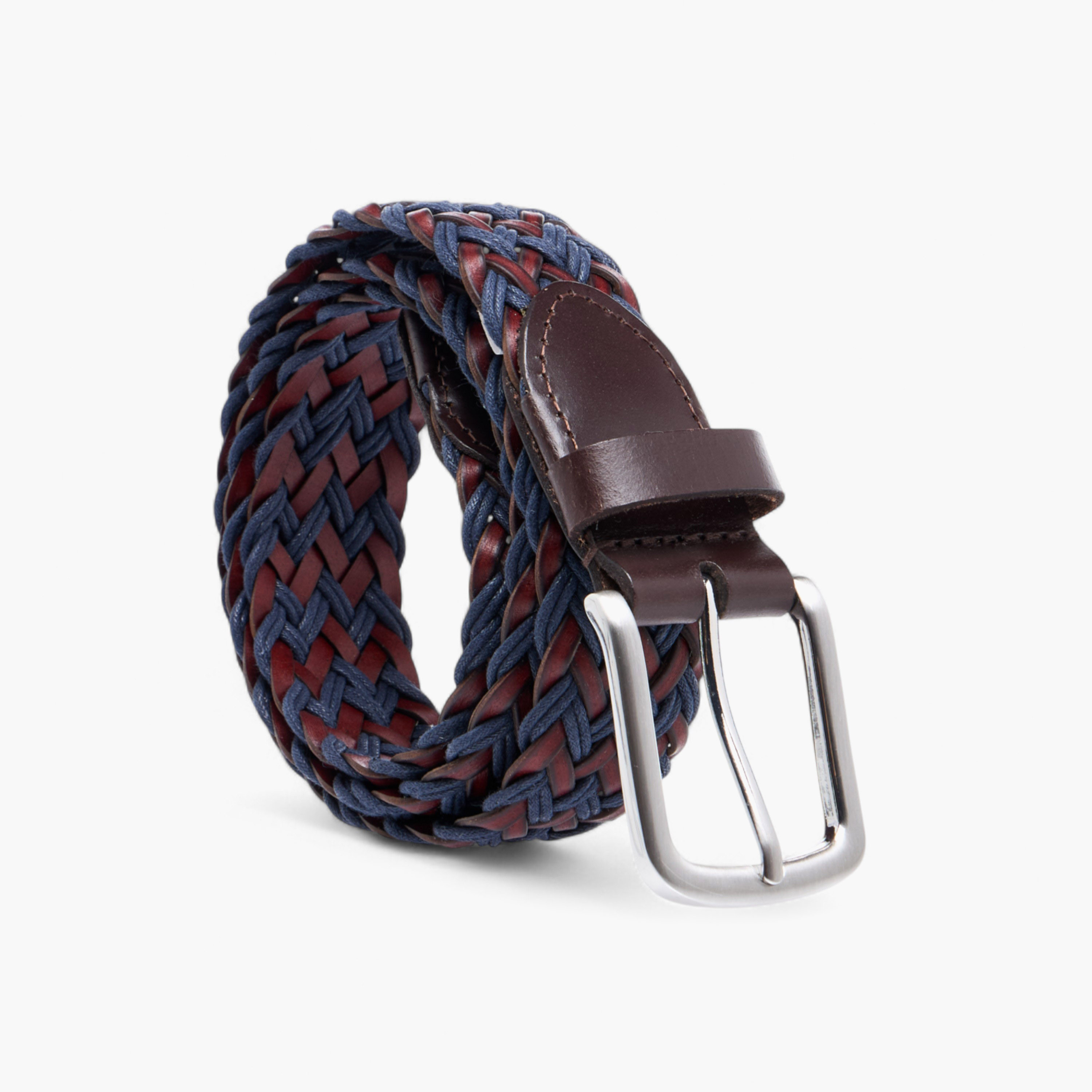 Lee Cooper Braided Belt with Pin Buckle Closure-men-beltsandwallets-belts-image-6