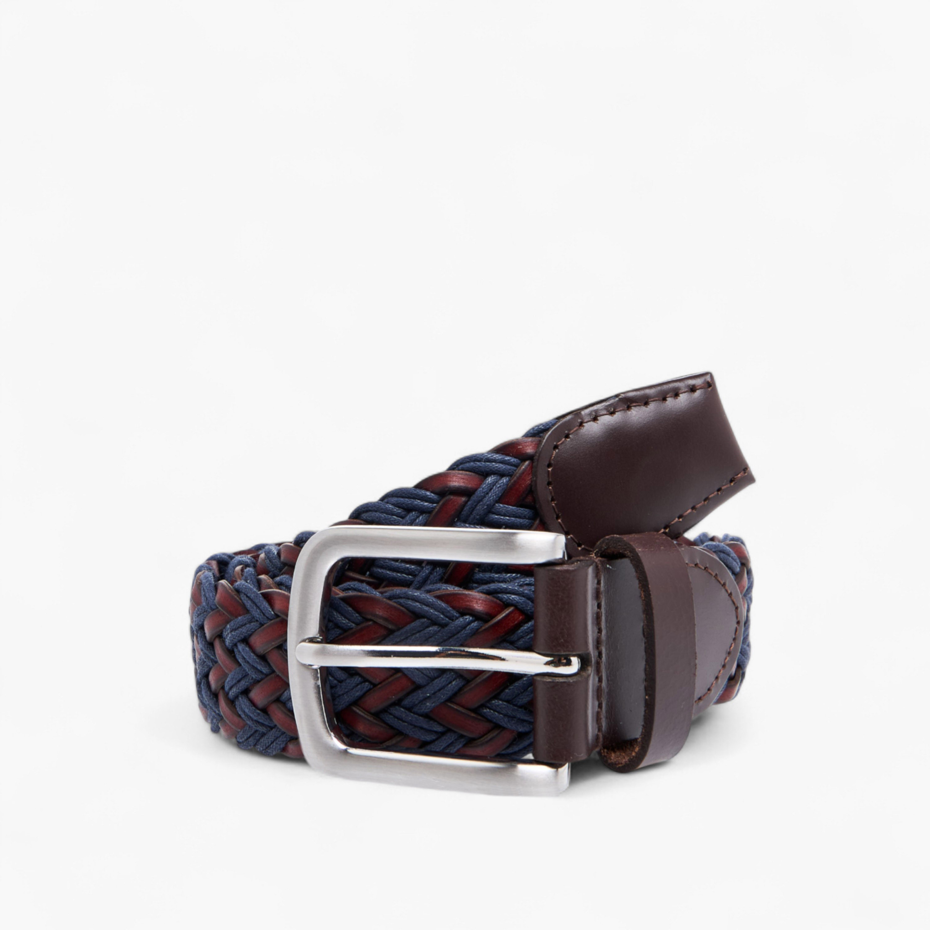 Lee Cooper Braided Belt with Pin Buckle Closure-men-beltsandwallets-belts-image-2