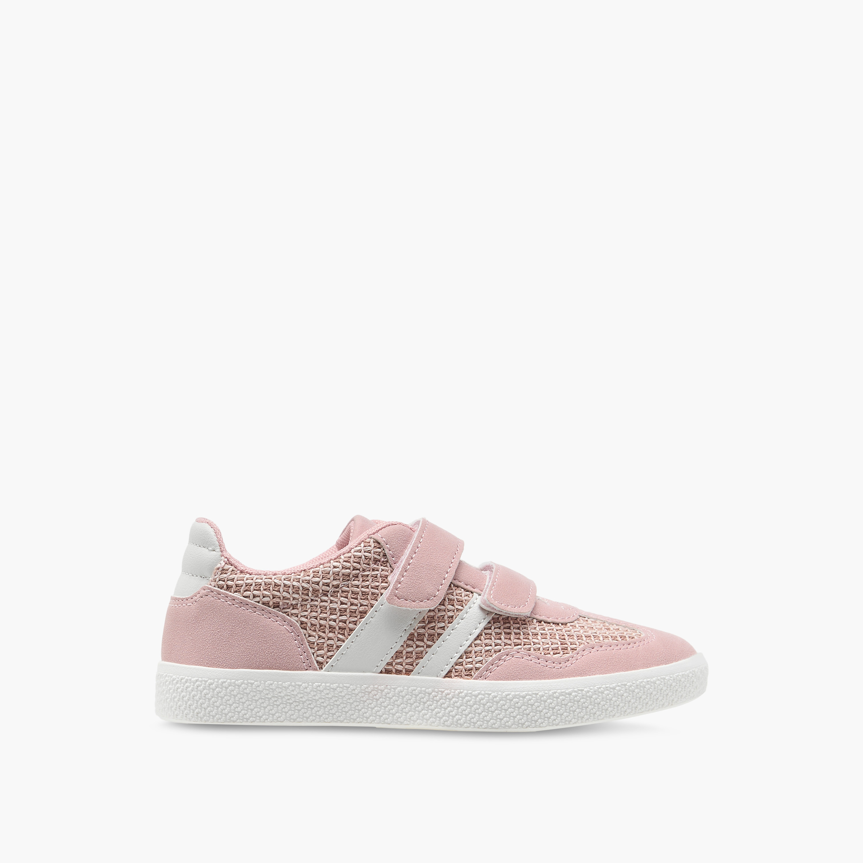حذاء سنيكرز بألواح مع شريط إغلاق من ليتل ميسي-girls-shoes-sneakers-image-3