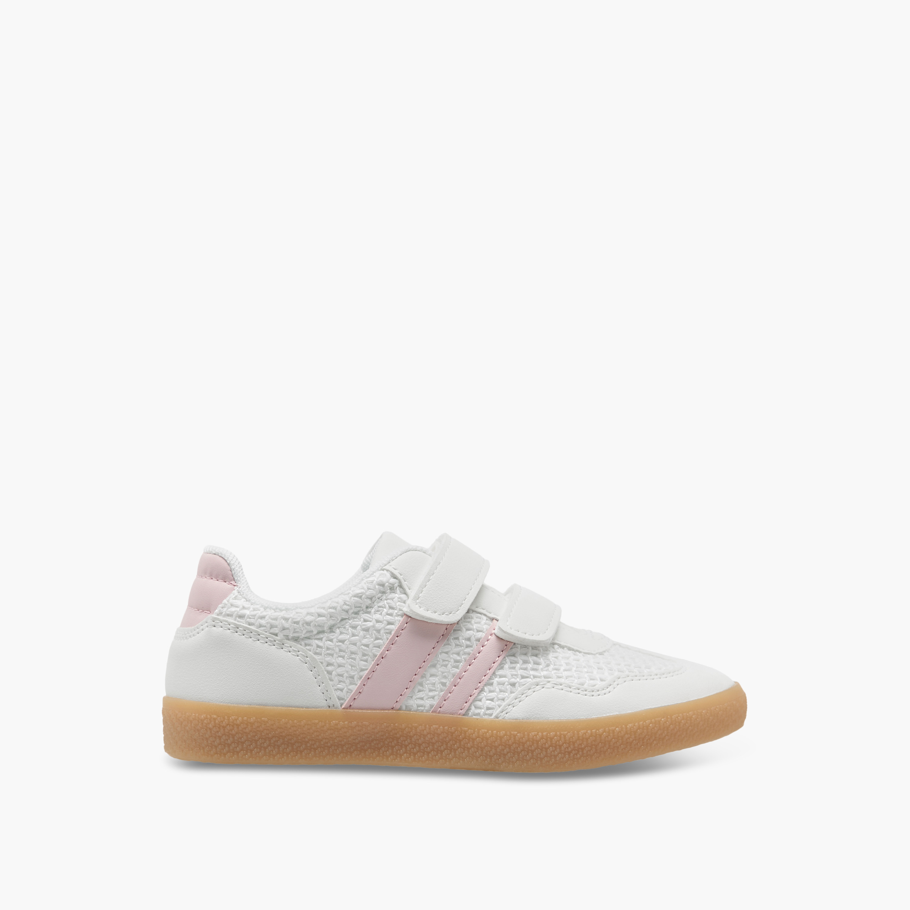 حذاء سنيكرز بألواح مع شريط إغلاق من ليتل ميسي-girls-shoes-sneakers-image-3