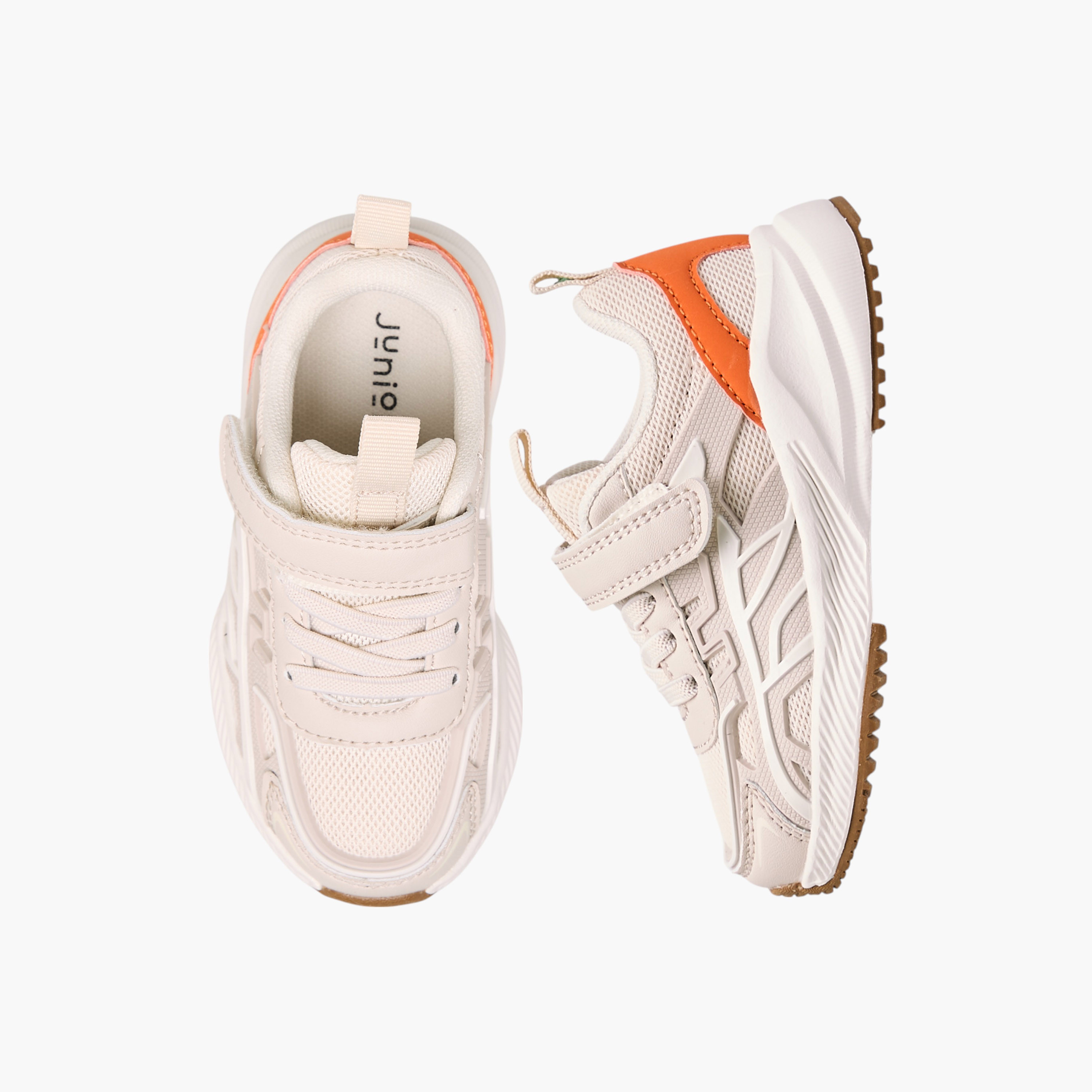 حذاء سنيكرز بألواح وشريط إغلاق من جونيورز-boys-shoes-sneakers-image-1
