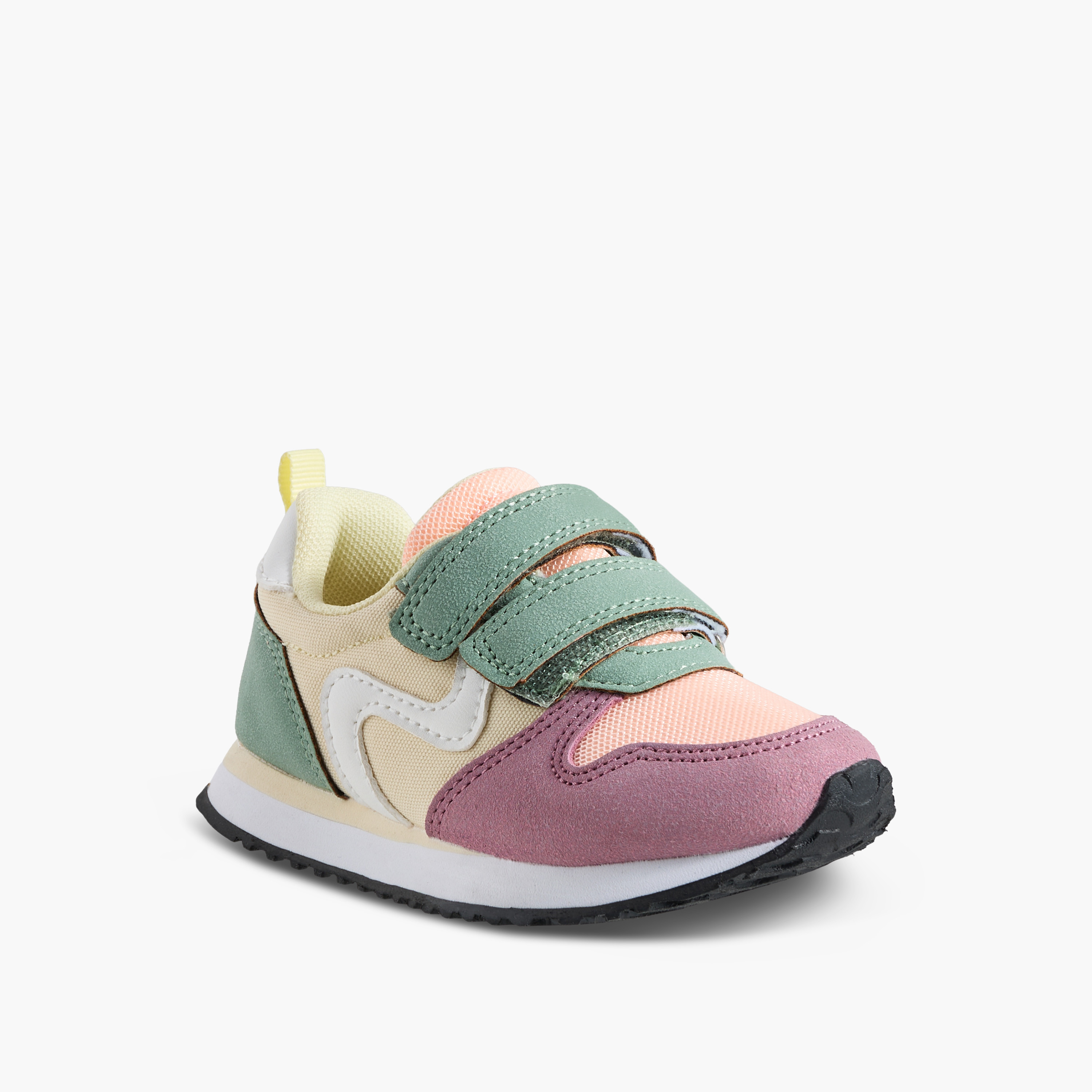 حذاء سنيكرز بشريط إغلاق لاصق للبنات من جونيورز-girls-shoes-sneakers-image-2