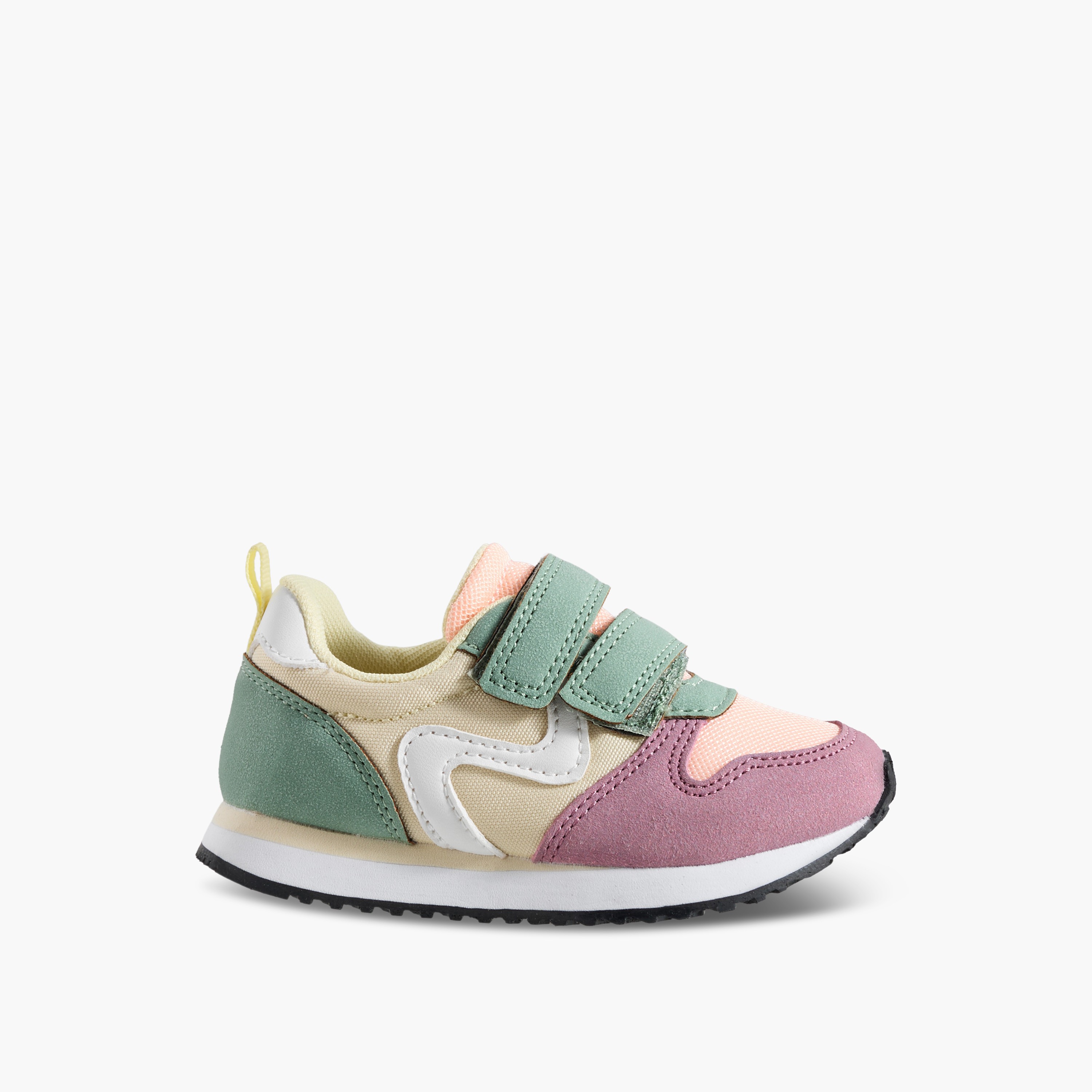 حذاء سنيكرز بشريط إغلاق لاصق للبنات من جونيورز-girls-shoes-sneakers-image-3