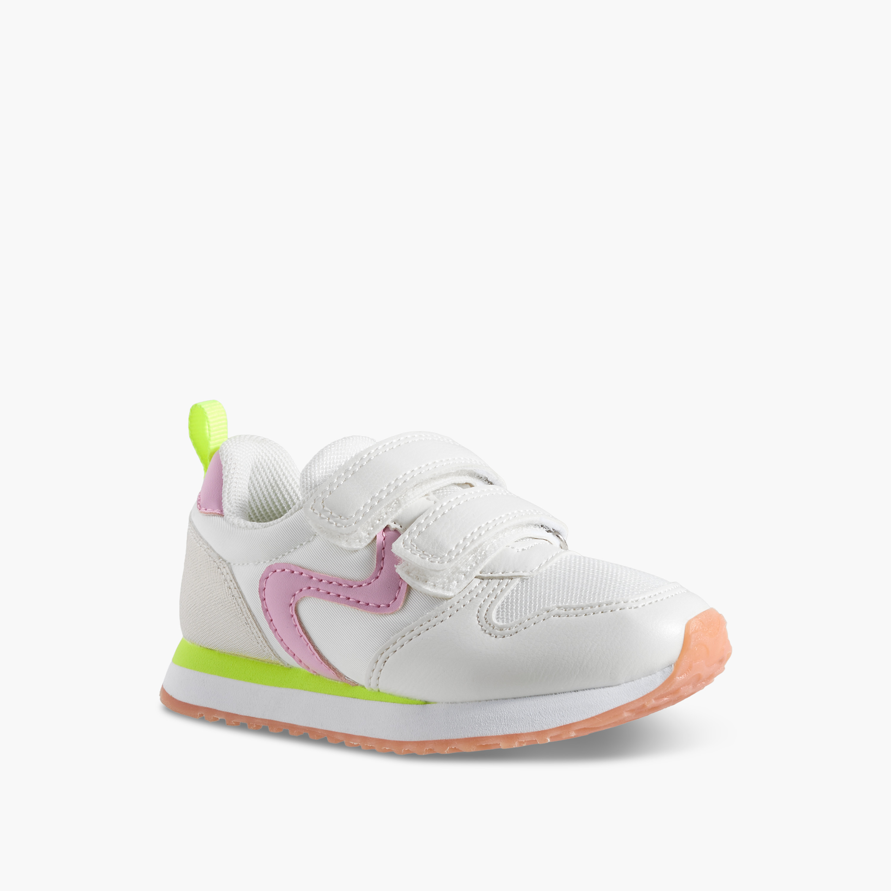 Juniors Girls Hook & Loop Sneakers-girls-shoes-sneakers-image-2