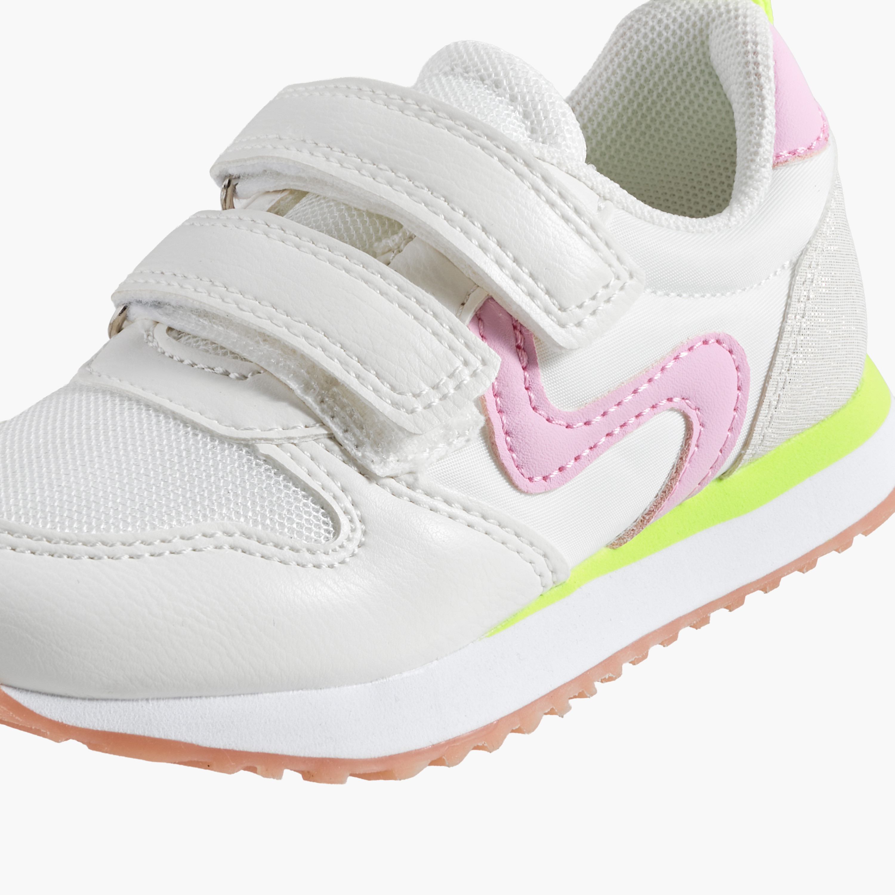 Juniors Girls Hook & Loop Sneakers-girls-shoes-sneakers-image-4