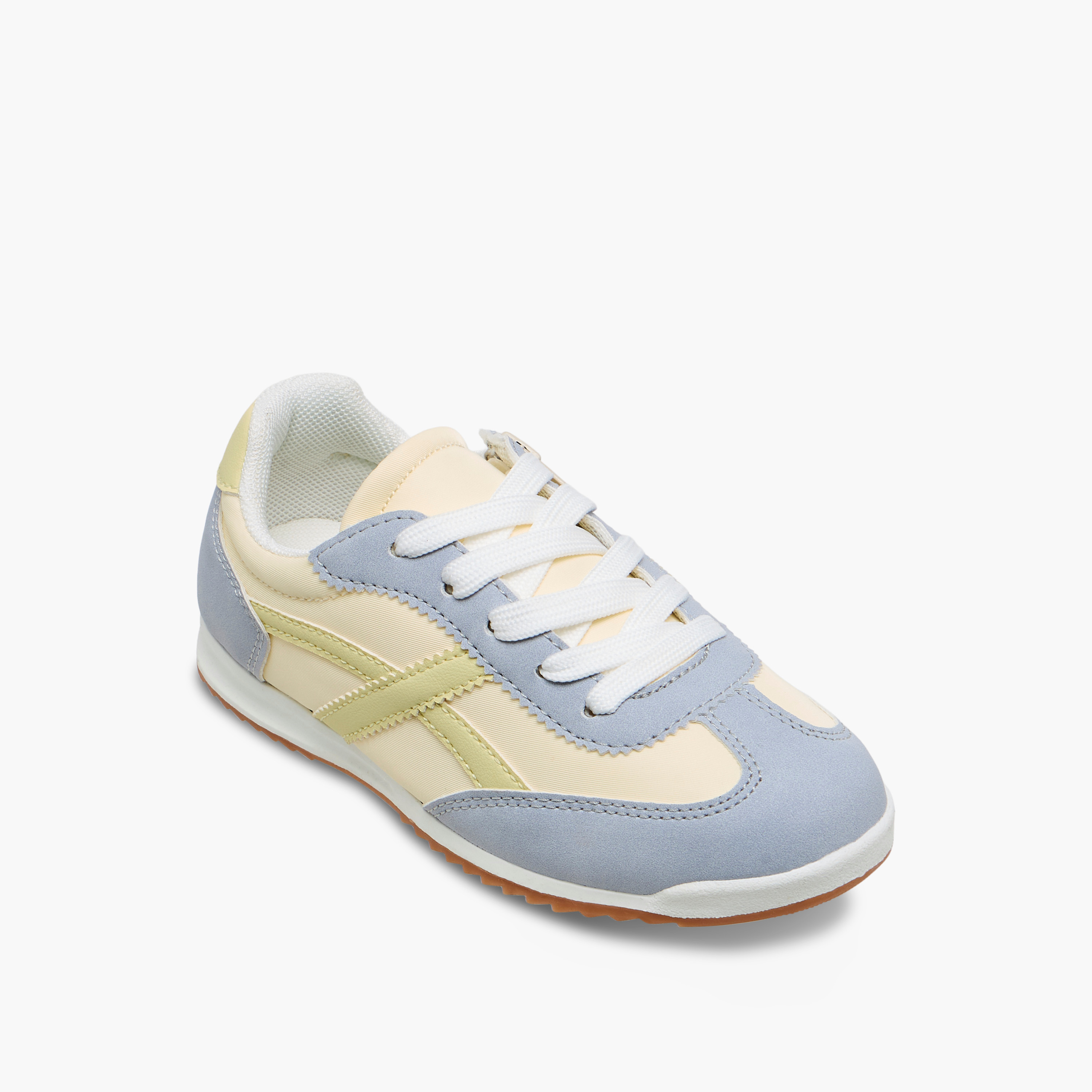 Little Missy Girls Lace-Up Colorblock Sneakers-girls-shoes-sneakers-image-2