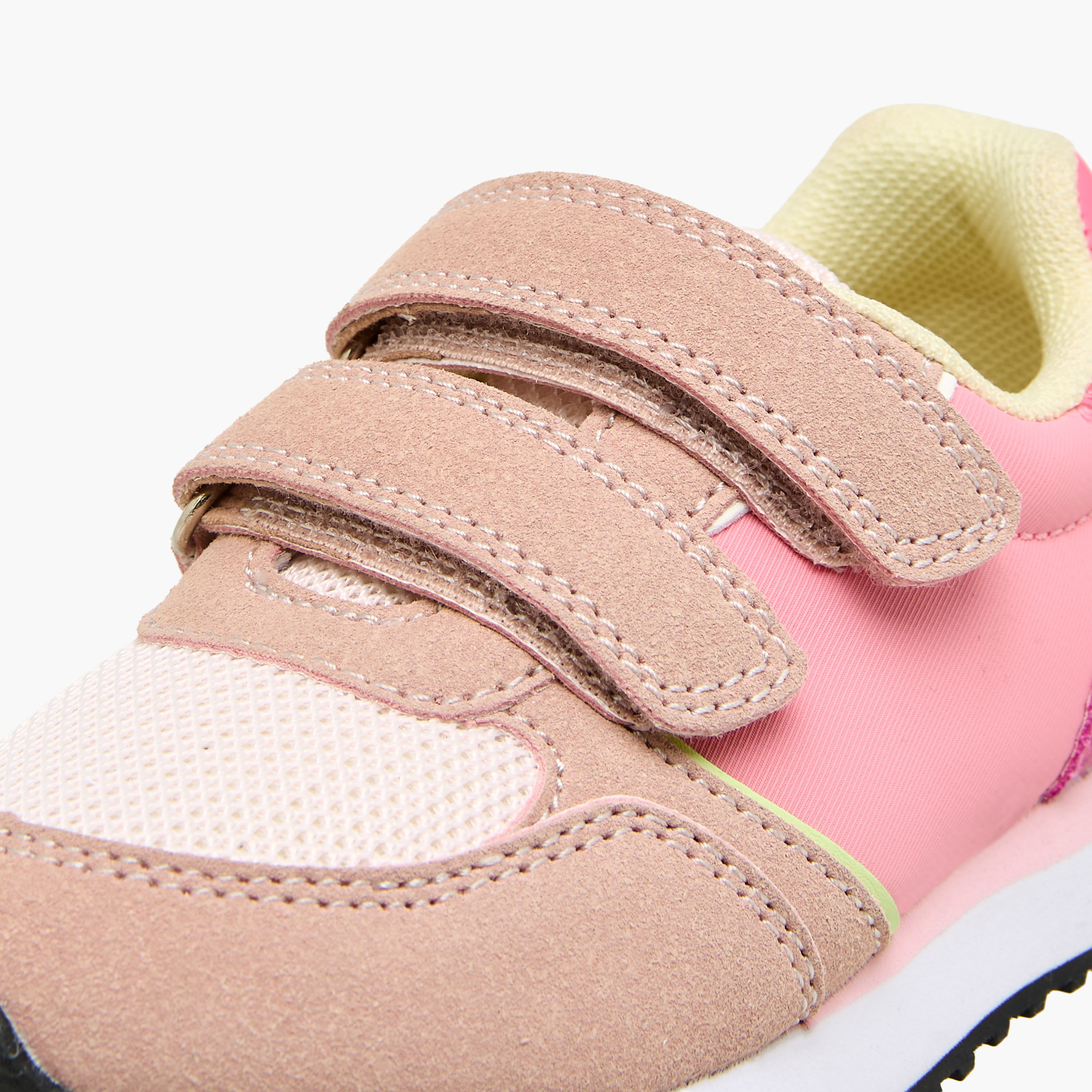 حذاء سنيكرز للكاحل بشريط لاصق للبنات من جونيورز-girls-shoes-sneakers-image-4