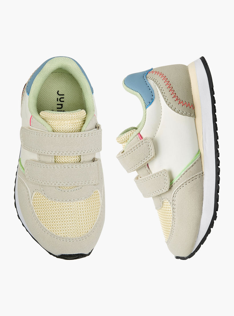 حذاء سنيكرز للكاحل بشريط لاصق للبنات من جونيورز-girls-shoes-sneakers-image-1