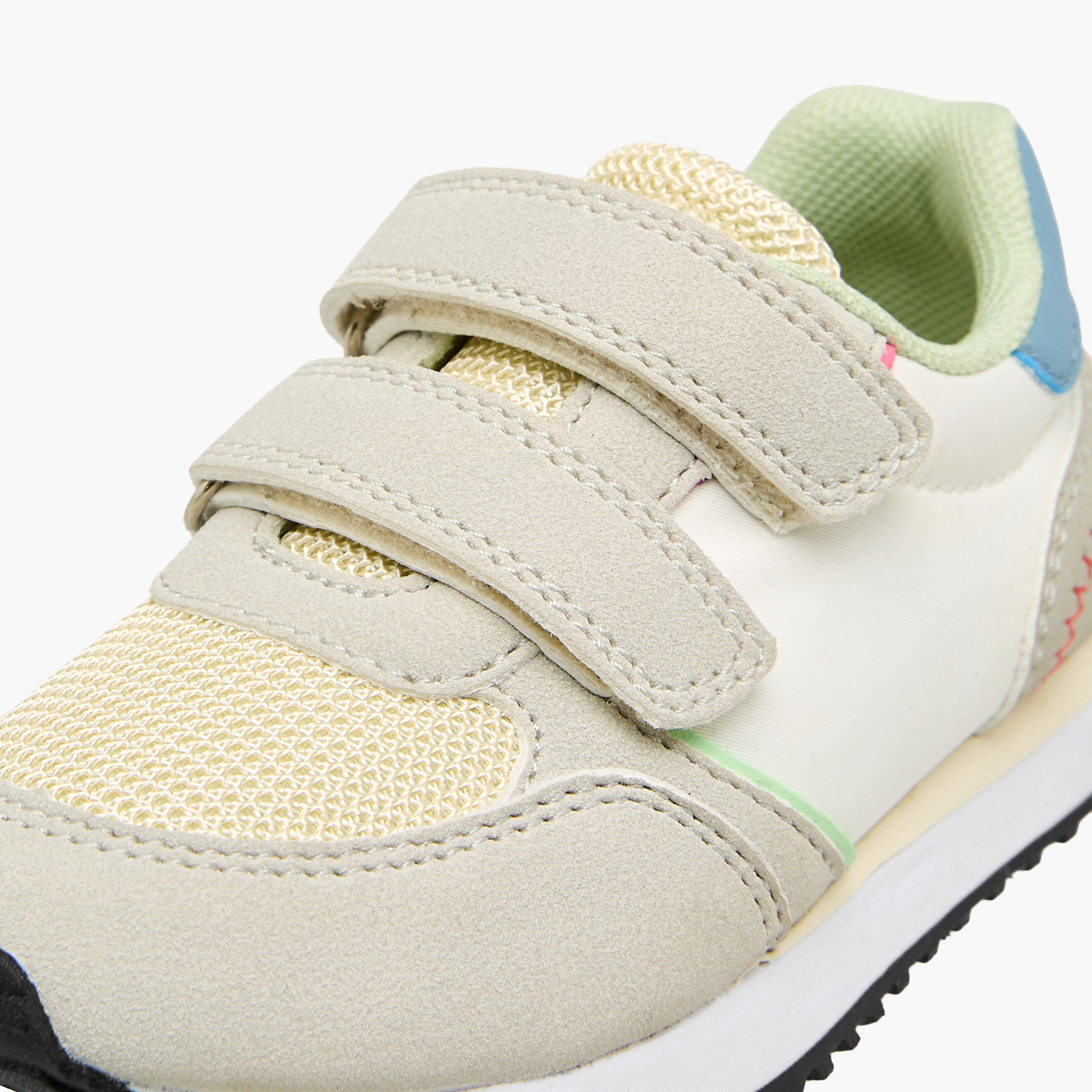 حذاء سنيكرز للكاحل بشريط لاصق للبنات من جونيورز-girls-shoes-sneakers-image-4