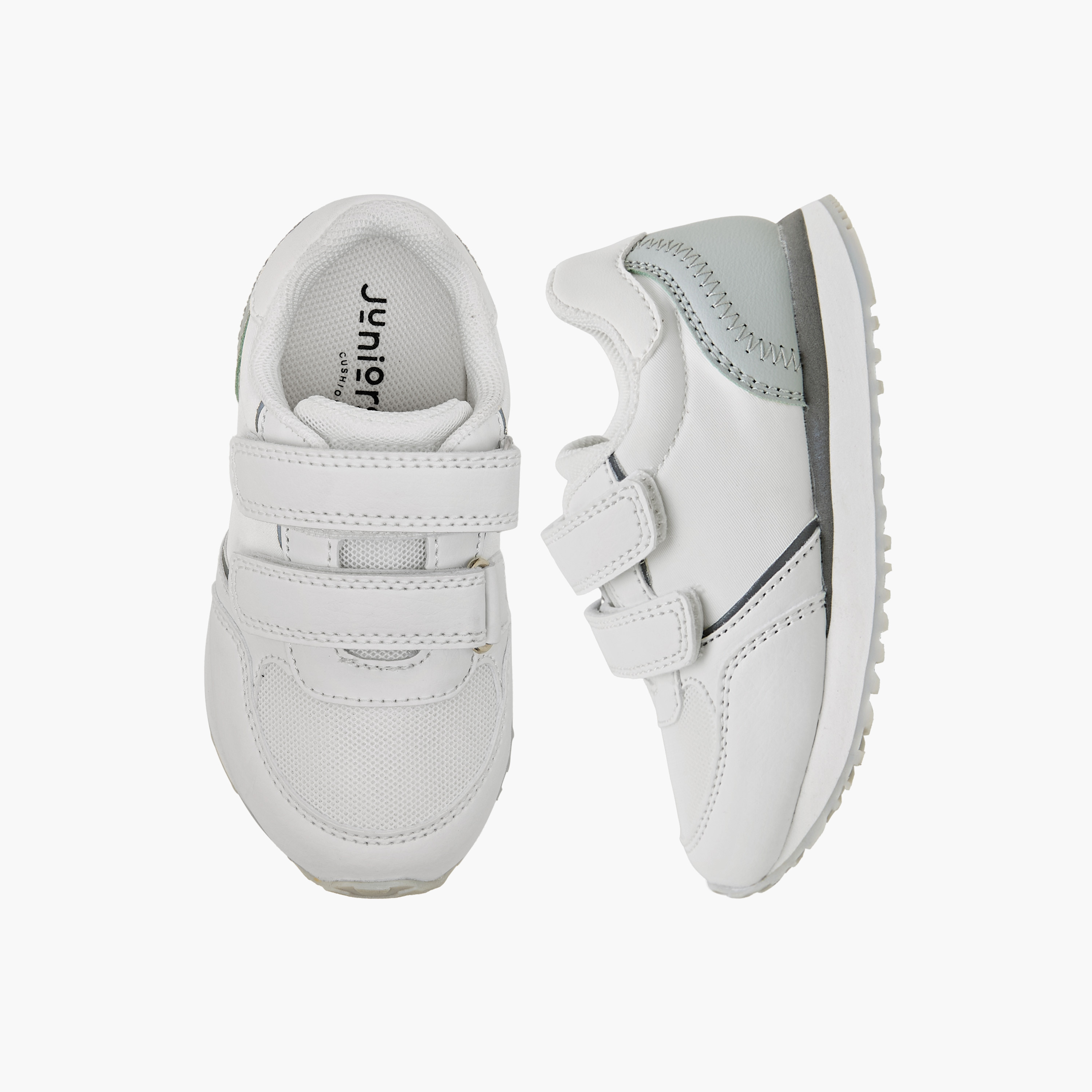 حذاء سنيكرز بشريط إغلاق لاصق للأولاد من جونيورز-boys-shoes-sneakers-image-1