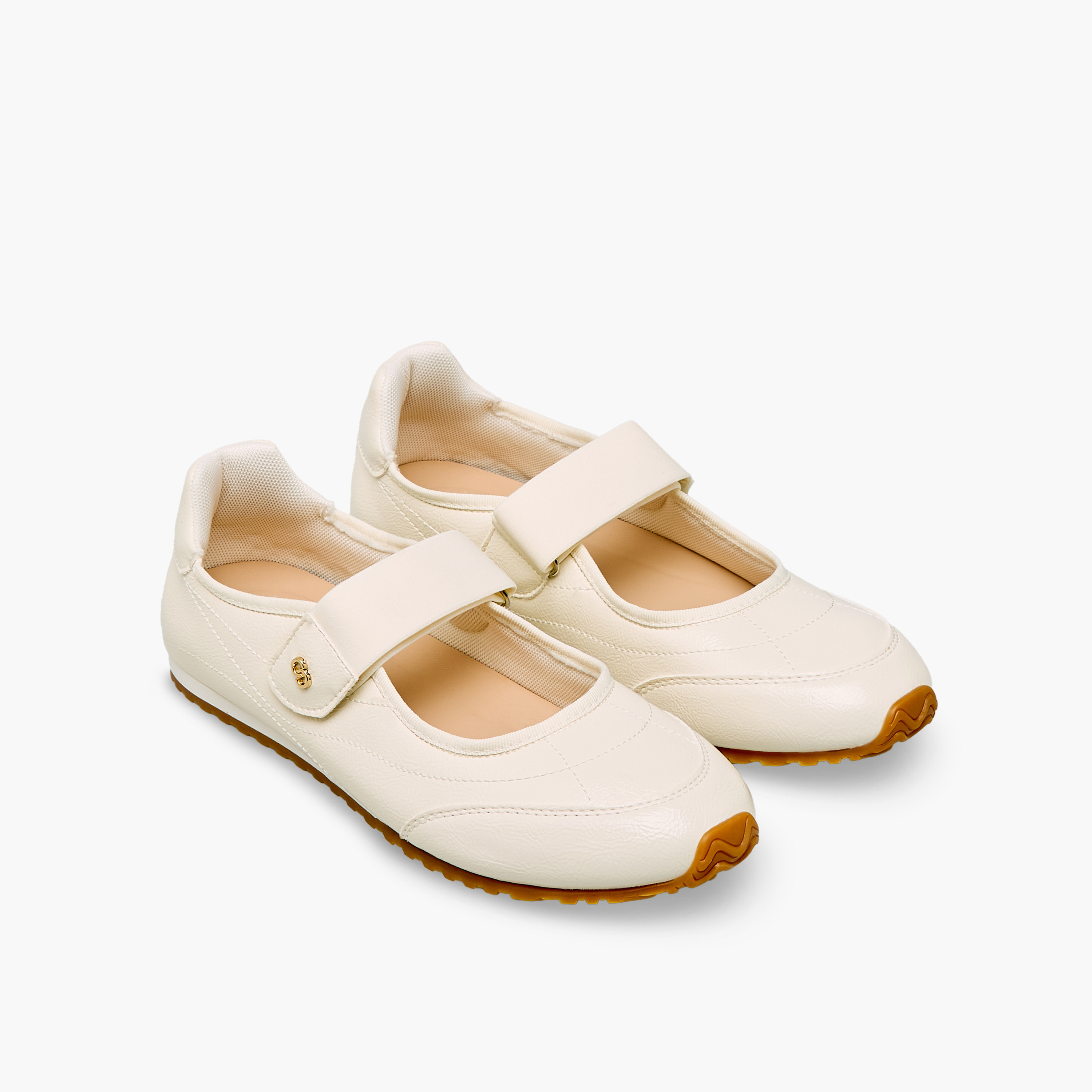 Celeste Women Hook & Loop Mary Jane Sneakers-women-shoes-ballerinas-image-1