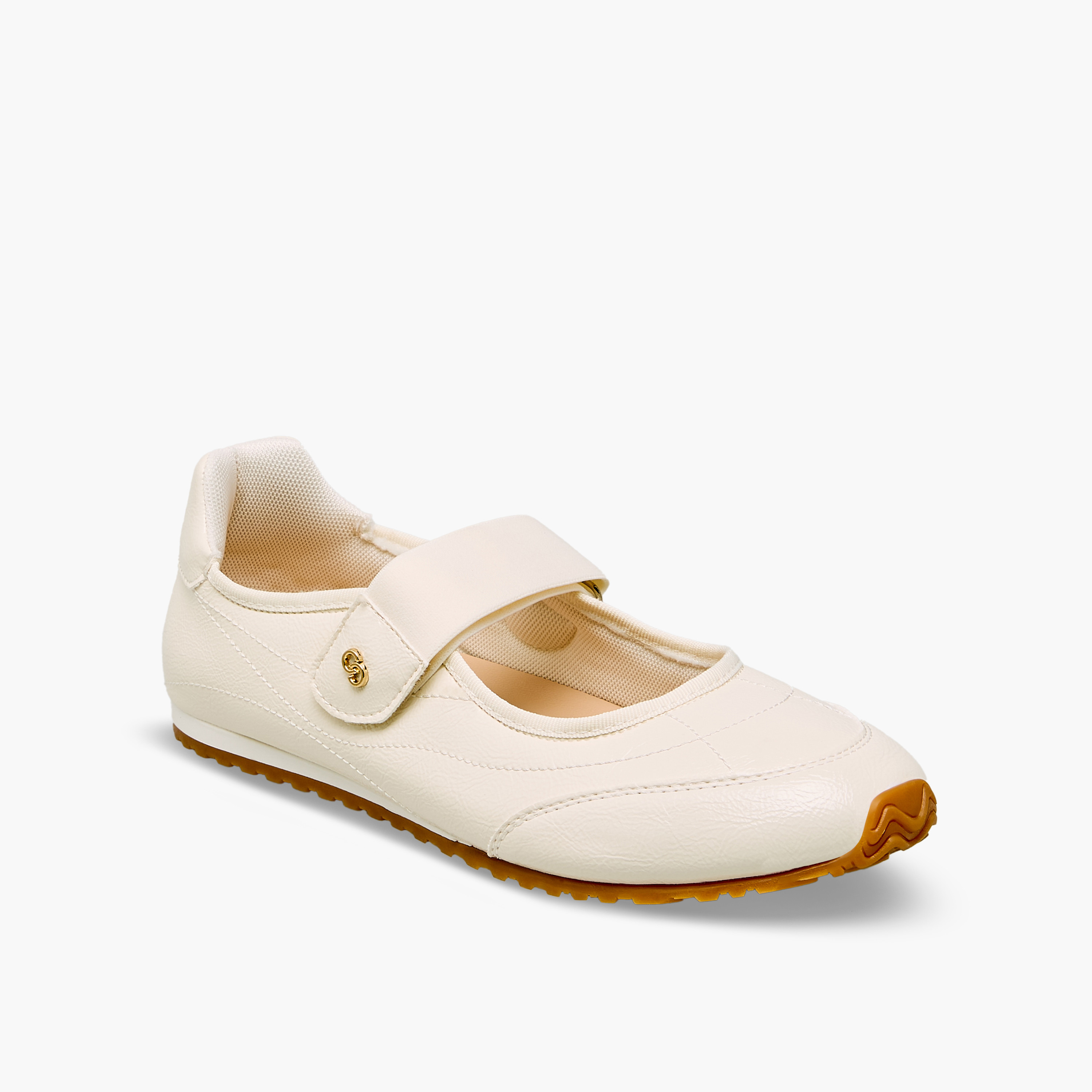 Celeste Women Hook & Loop Mary Jane Sneakers-women-shoes-ballerinas-image-2