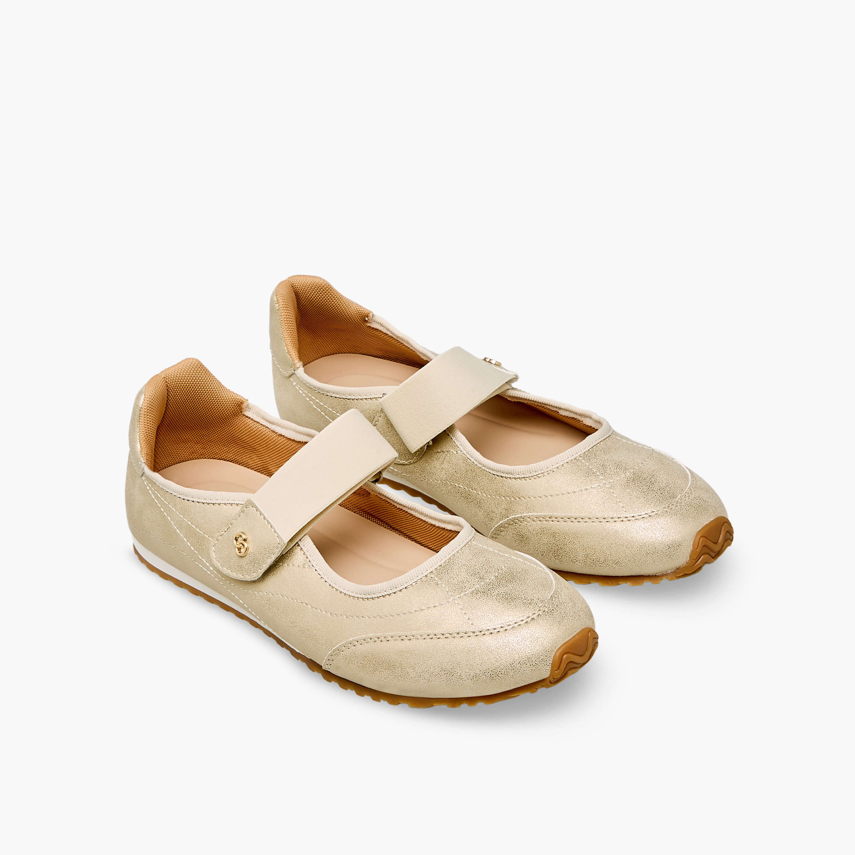 Celeste Women Hook & Loop Mary Jane Sneakers-women-shoes-ballerinas-image-1
