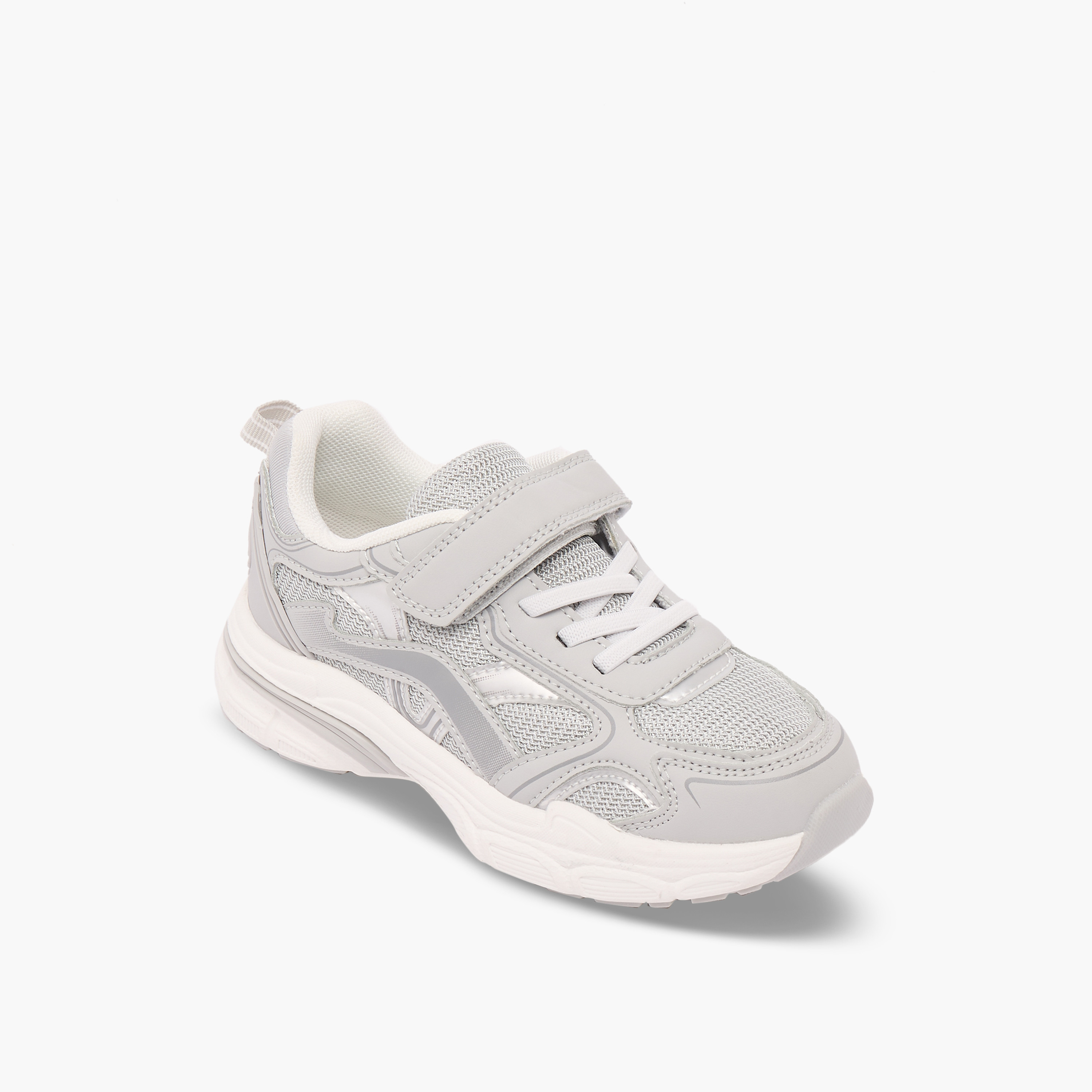 Little Missy Girls Hook & Loop Sneakers-girls-shoes-sneakers-image-2