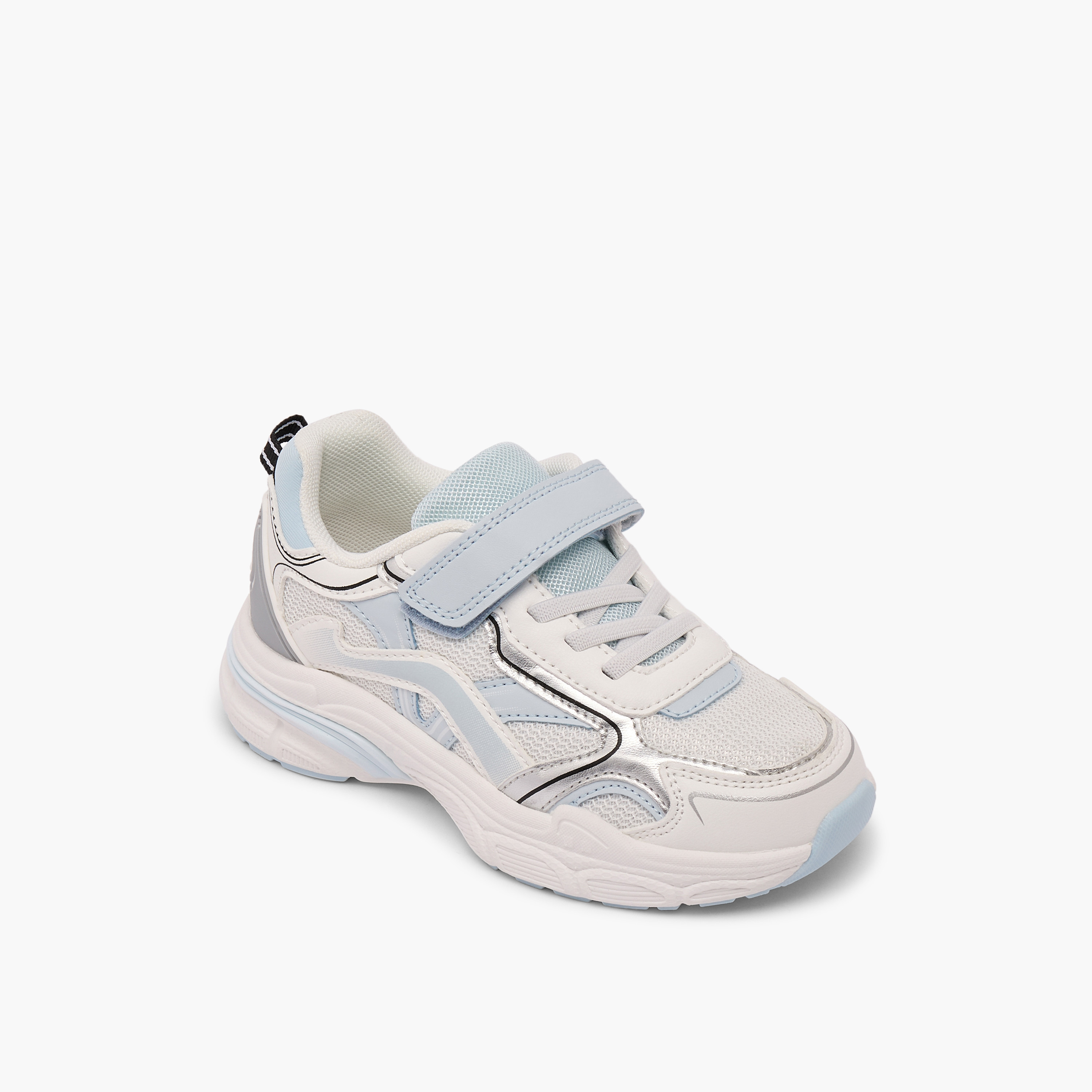 Little Missy Girls Hook & Loop Sneakers-girls-shoes-sneakers-image-2
