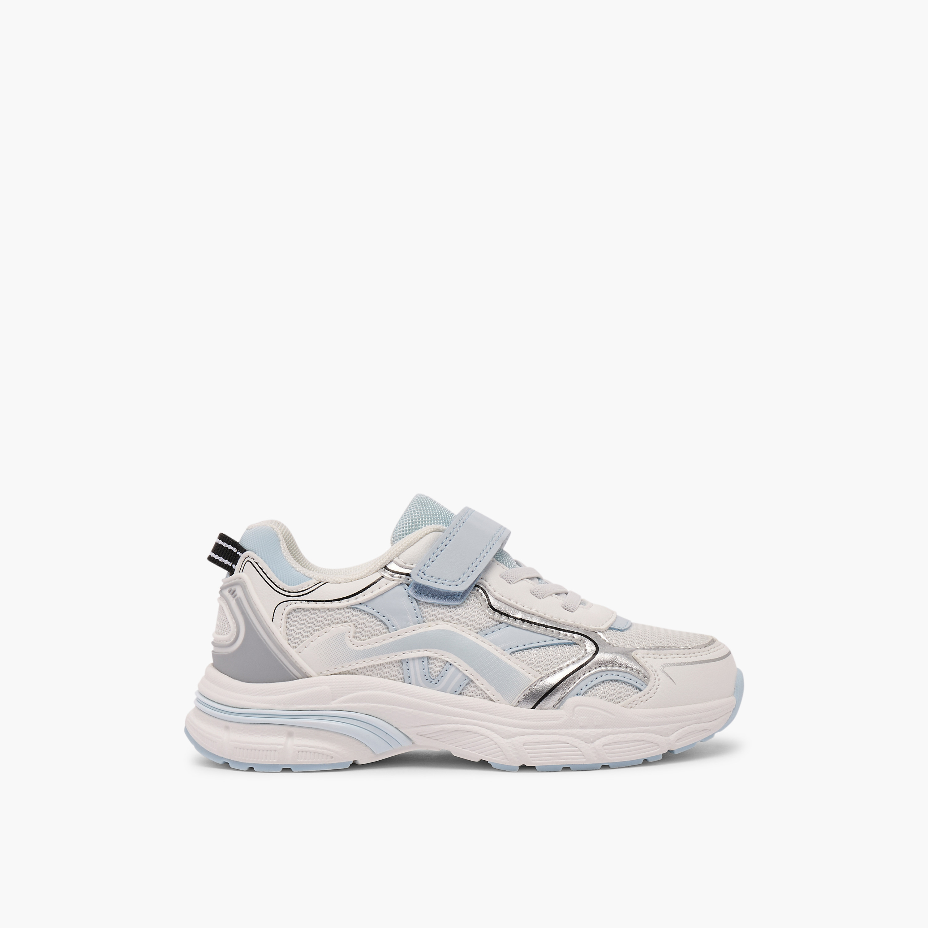 Little Missy Girls Hook & Loop Sneakers-girls-shoes-sneakers-image-3