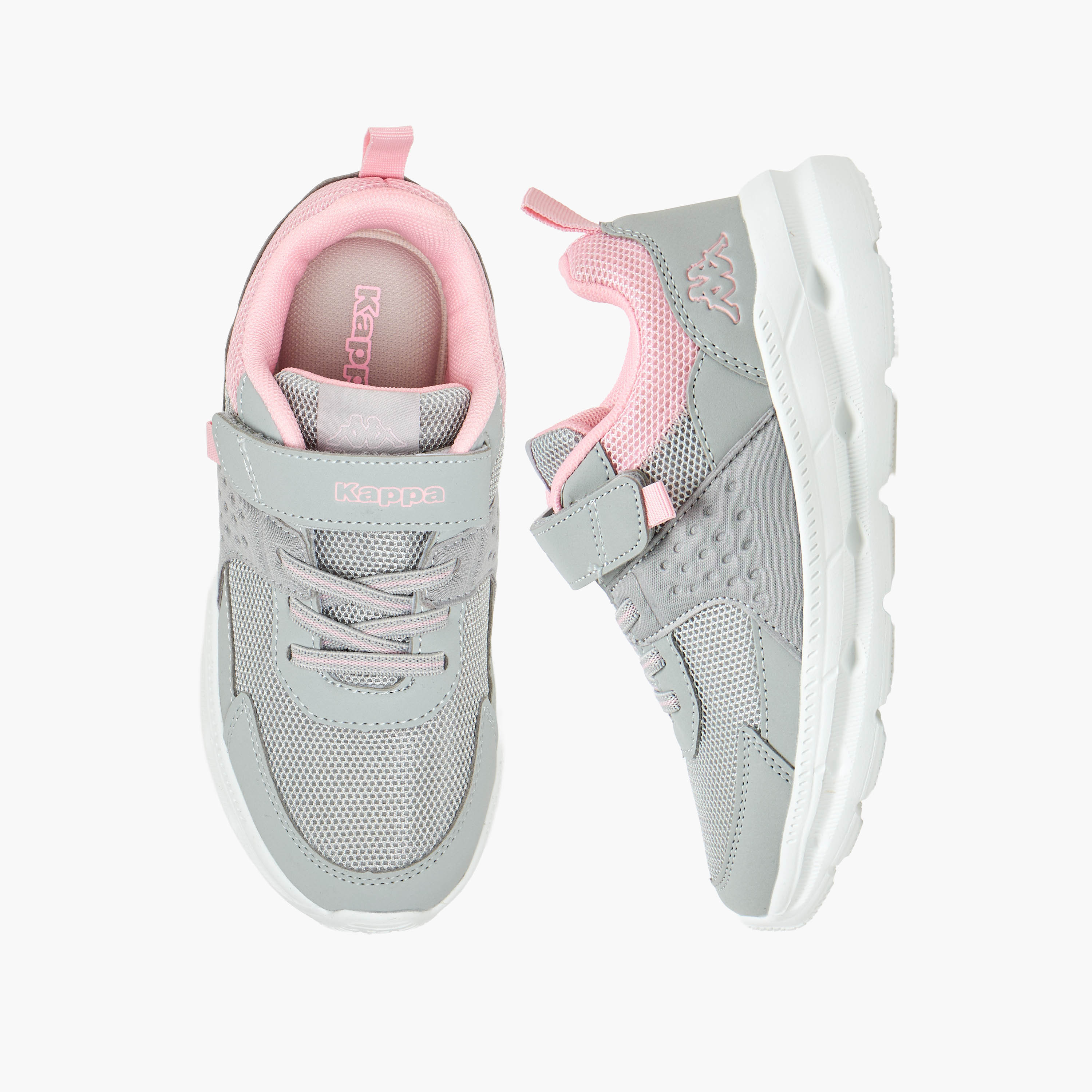 Kappa Girls Hook & Loop Sports Shoes-girls-shoes-sports-image-1