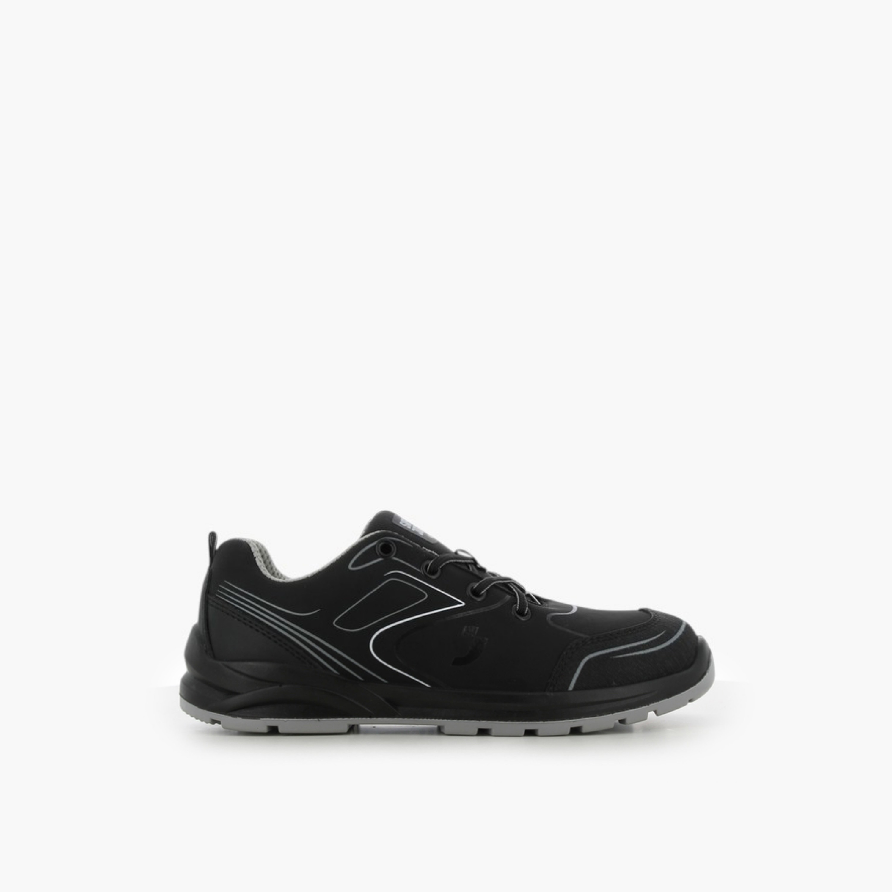 SJ Men Leather Lace-Up Sneakers-men-shoes-sneakers-image-2