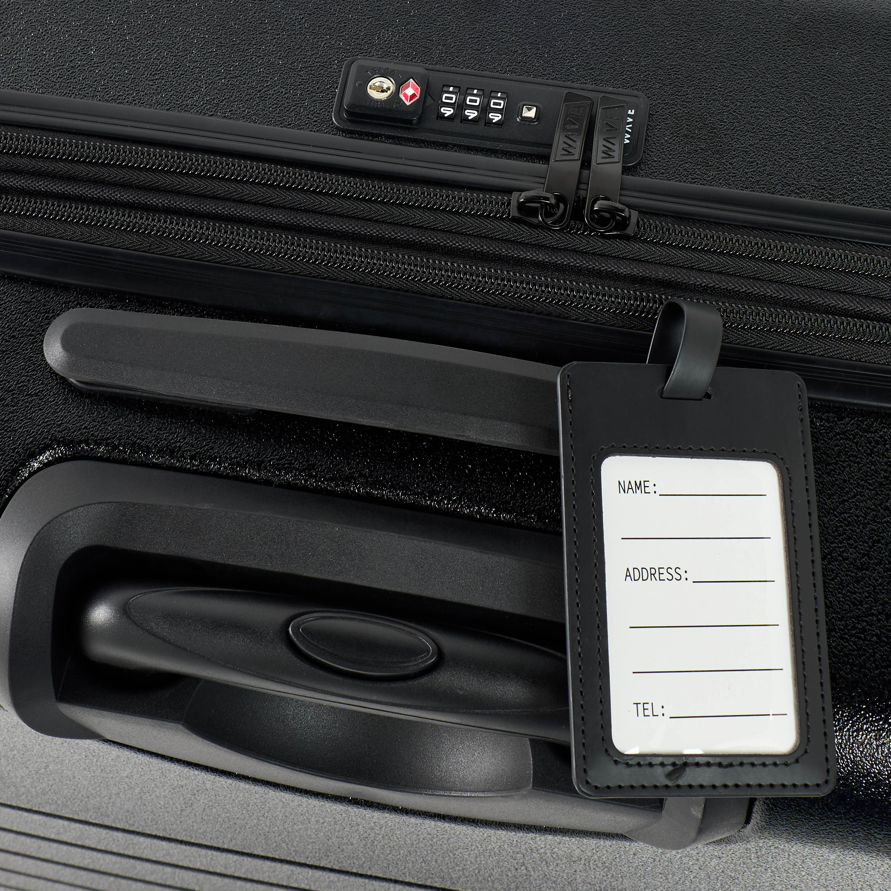 شنطة سفر ترولي صلبة بارزة الملمس بمقبض سحب من ويف-travel-luggagesandbags-luggage-image-5