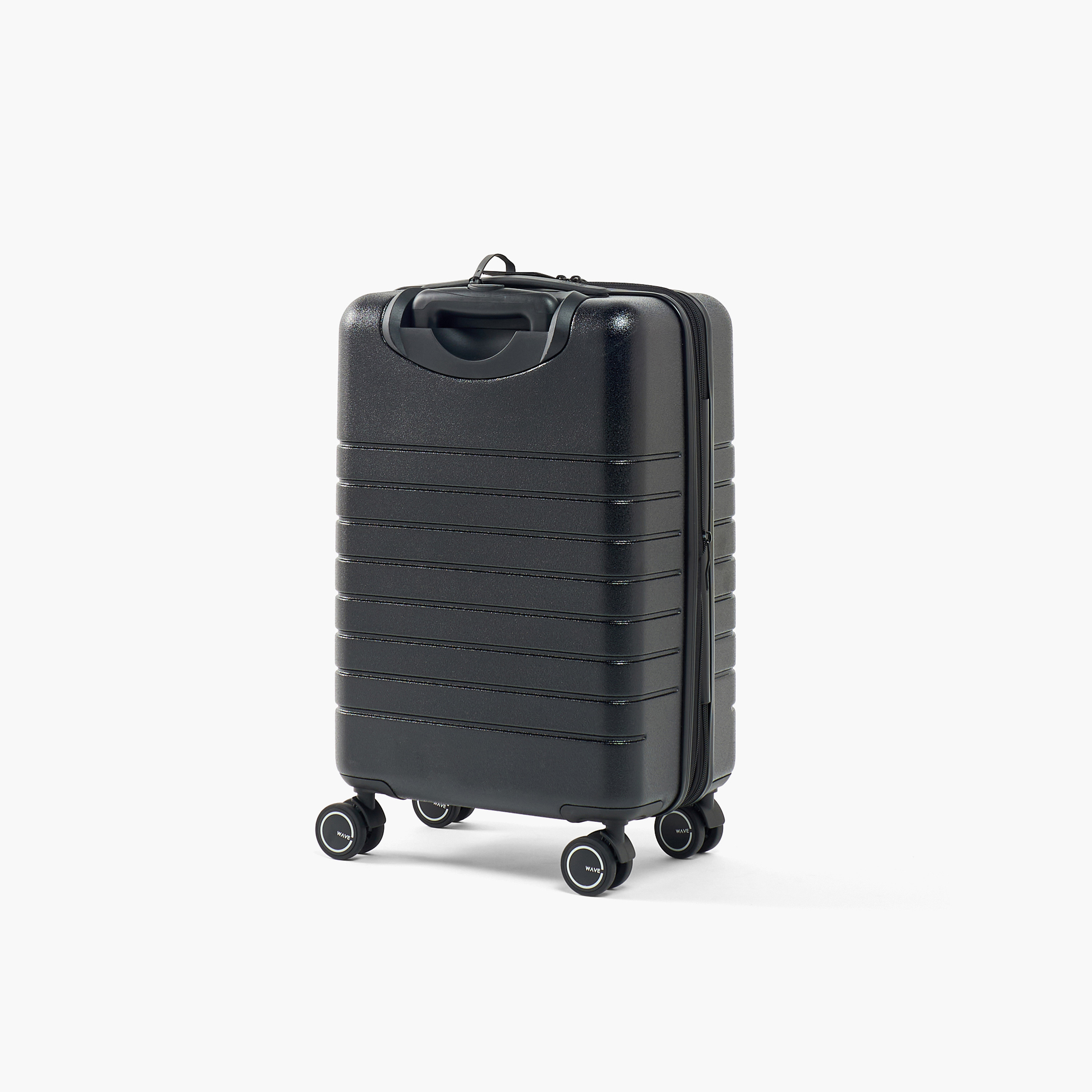 WAVE Textured Hardcase Luggage Trolley with Retractable Handle - 20 inches Cabin Bag-travel-luggagesandbags-luggage-image-3