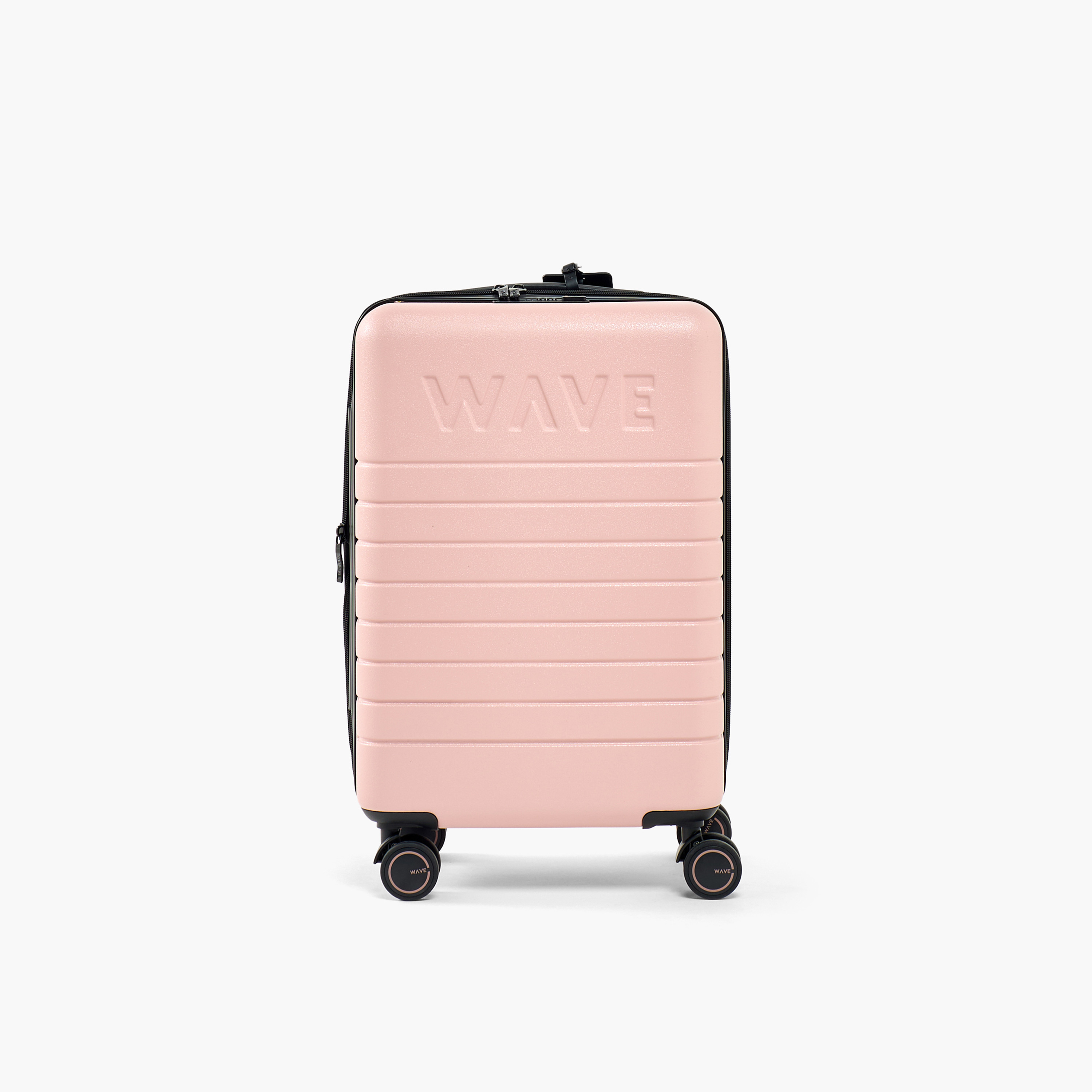 WAVE Textured Hardcase Luggage Trolley with Retractable Handle - 20 inches Cabin Bag-travel-luggagesandbags-luggage-image-2