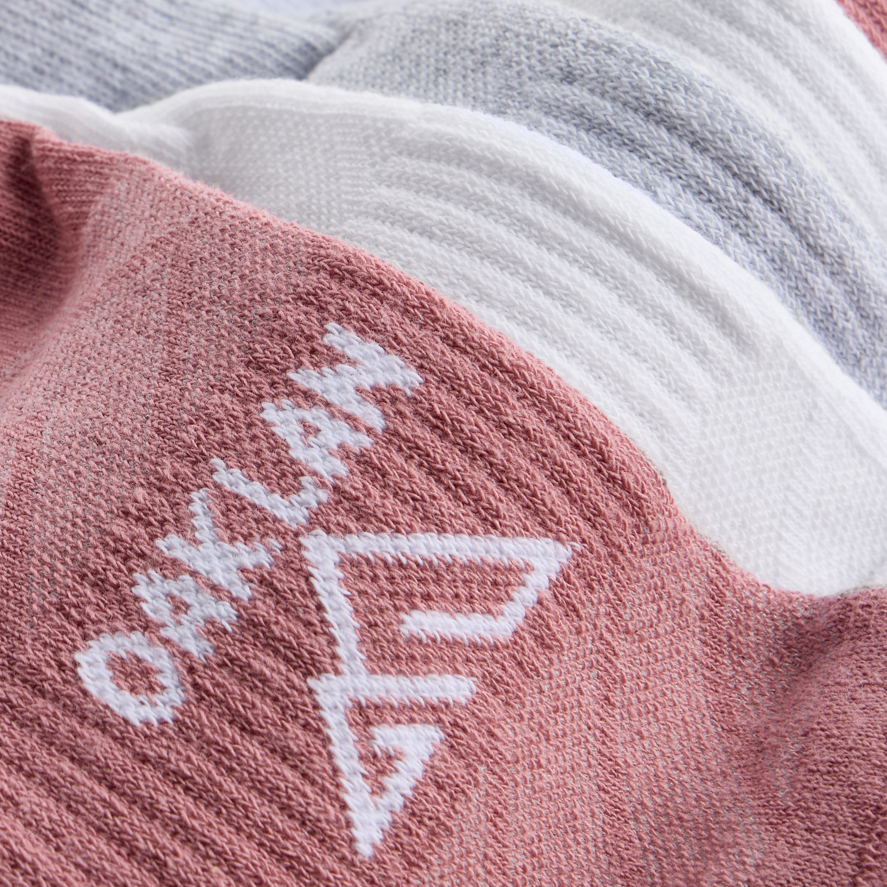 Oaklan by Shoexpress Logo Detail Ankle Length Cushioned Socks - Set of 5-women-socksandstockings-image-4
