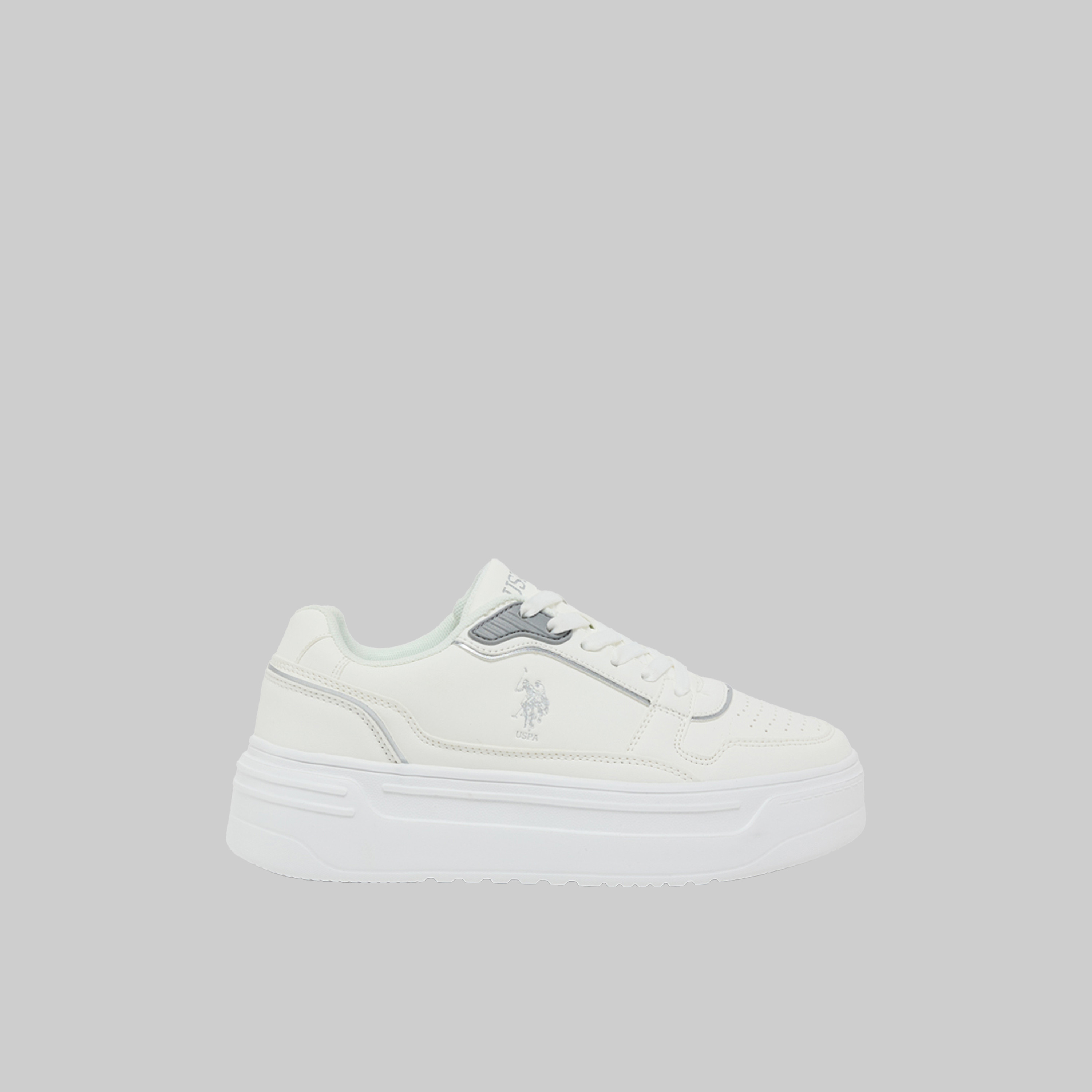 Us Polo Women's Lace-Up Platform Low Ankle Sneakers | CAROLINE-GLB-WMN-women-shoes-sneakers-image-1