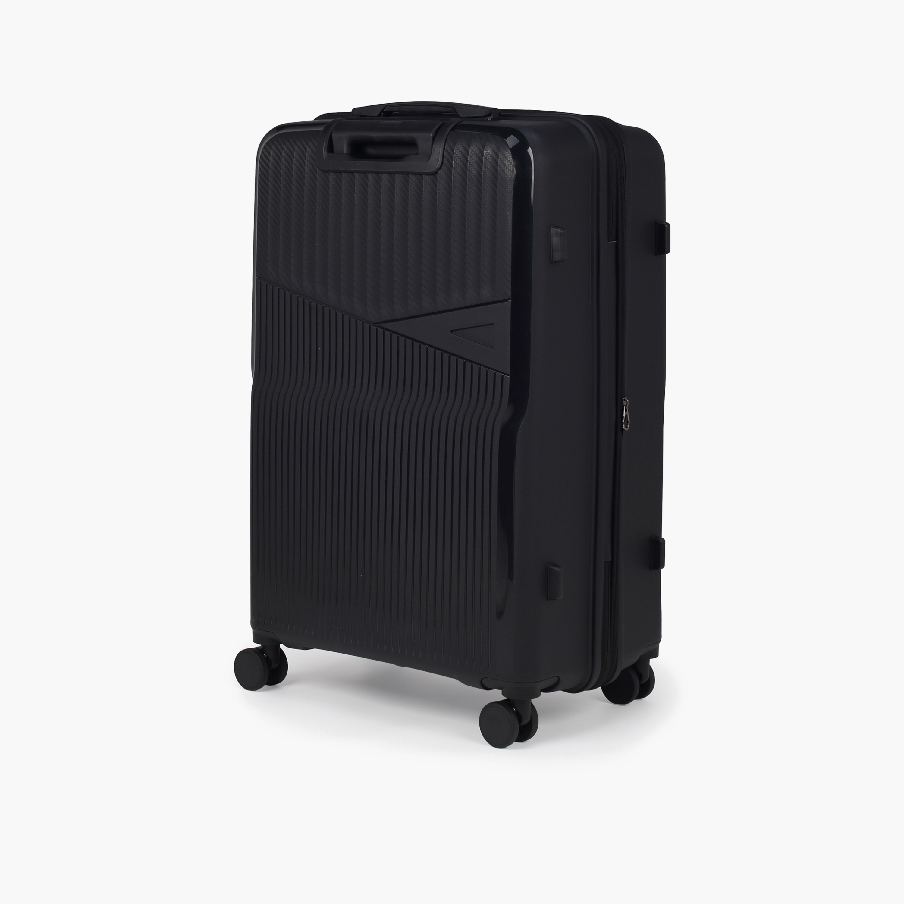 Caselite Textured Hardcase Luggage Trolley with Retractable Handle - 28 inches Check-In Bag-travel-luggagesandbags-luggage-image-4