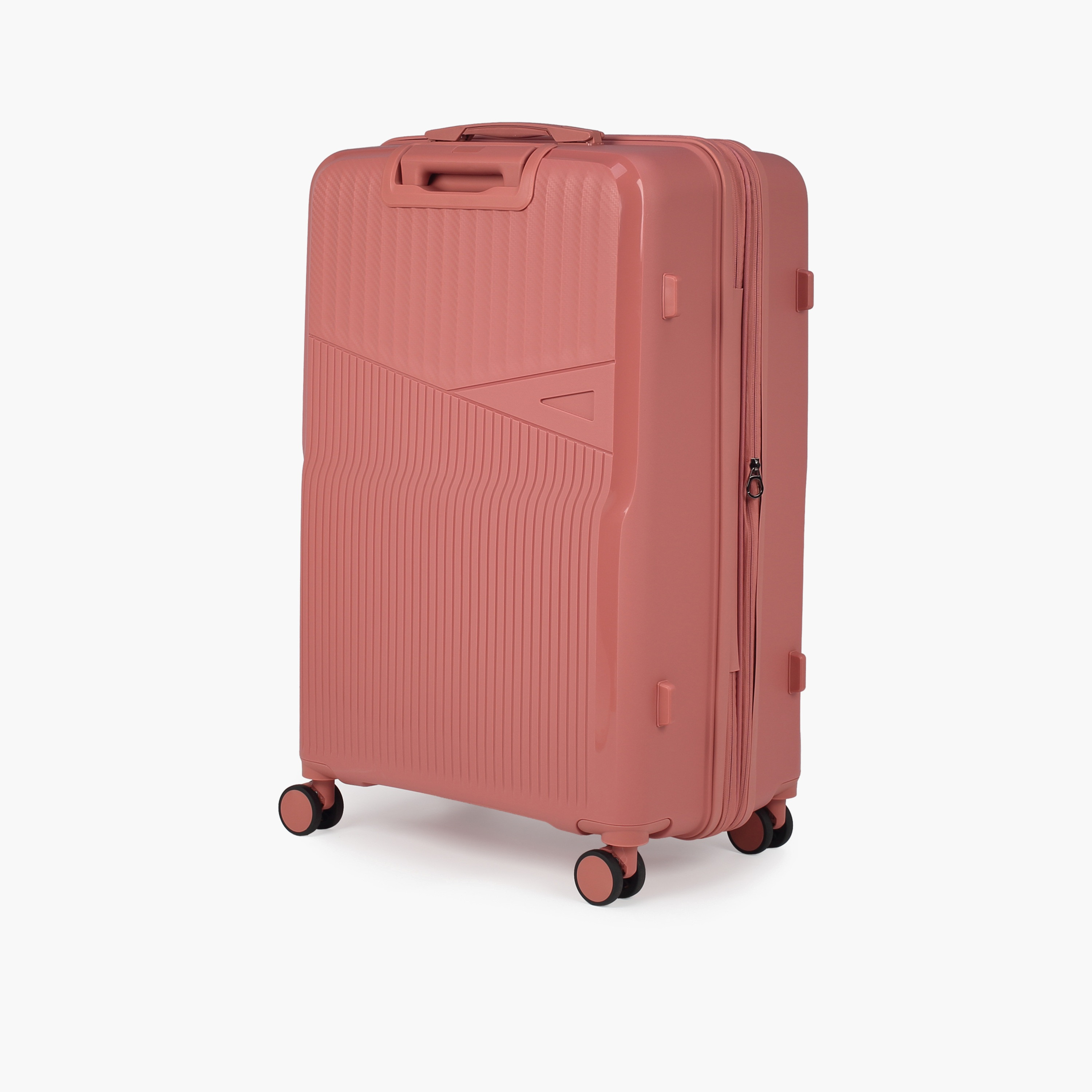 Caselite Textured Hardcase Luggage Trolley with Retractable Handle - 28 inches Check-In Bag-travel-luggagesandbags-luggage-image-4