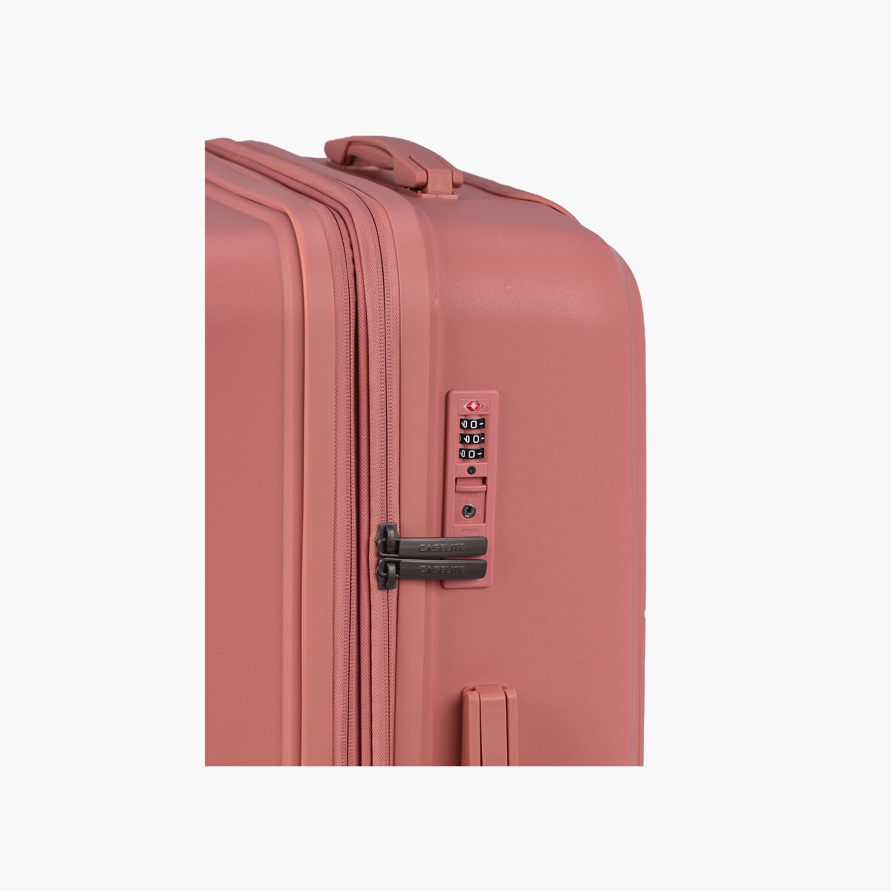 Caselite Textured Hardcase Luggage Trolley with Retractable Handle - 28 inches Check-In Bag-travel-luggagesandbags-luggage-image-8