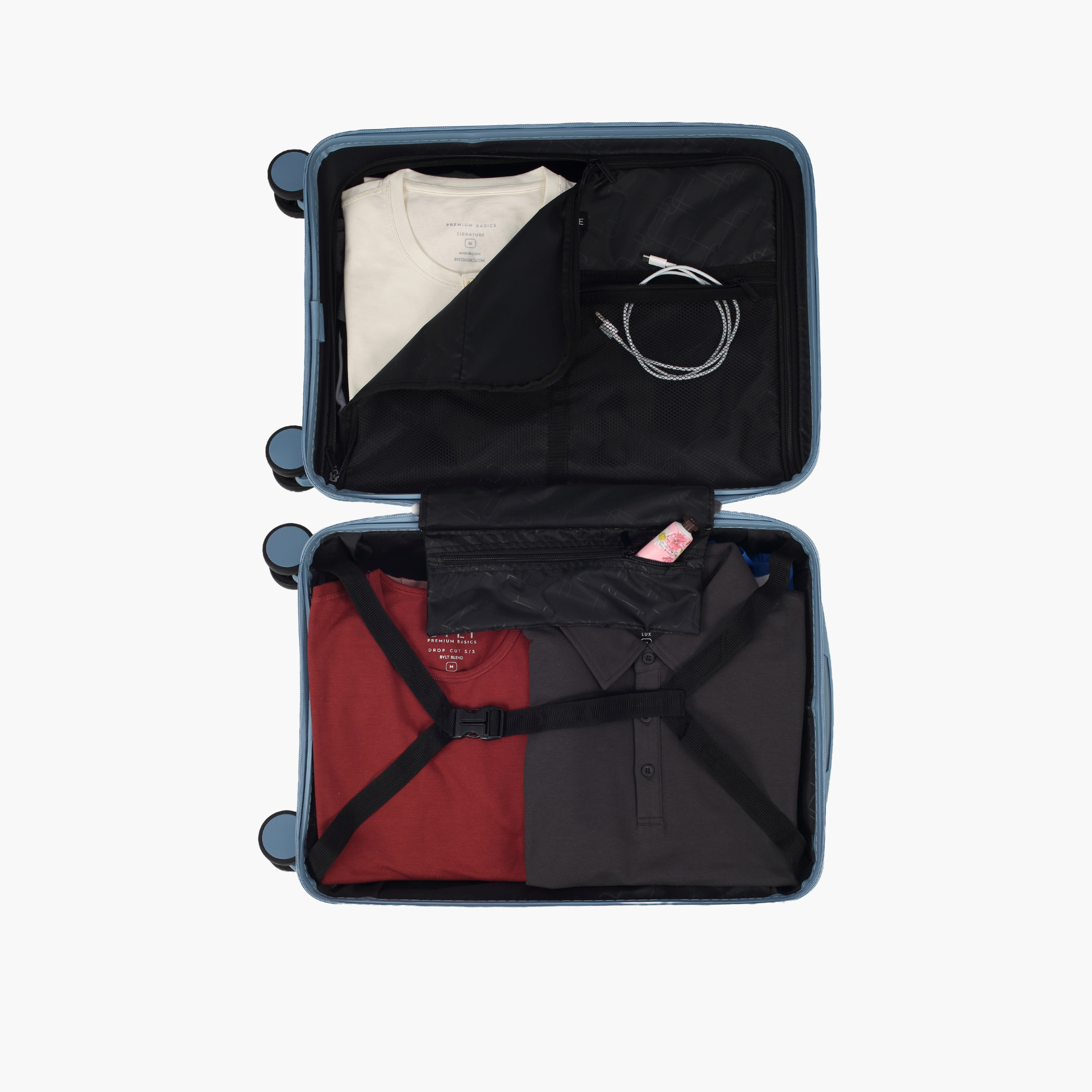 Caselite Textured Hardcase Luggage Trolley with Retractable Handle - 2 4 inches Check-In Bag-travel-luggagesandbags-luggage-image-11