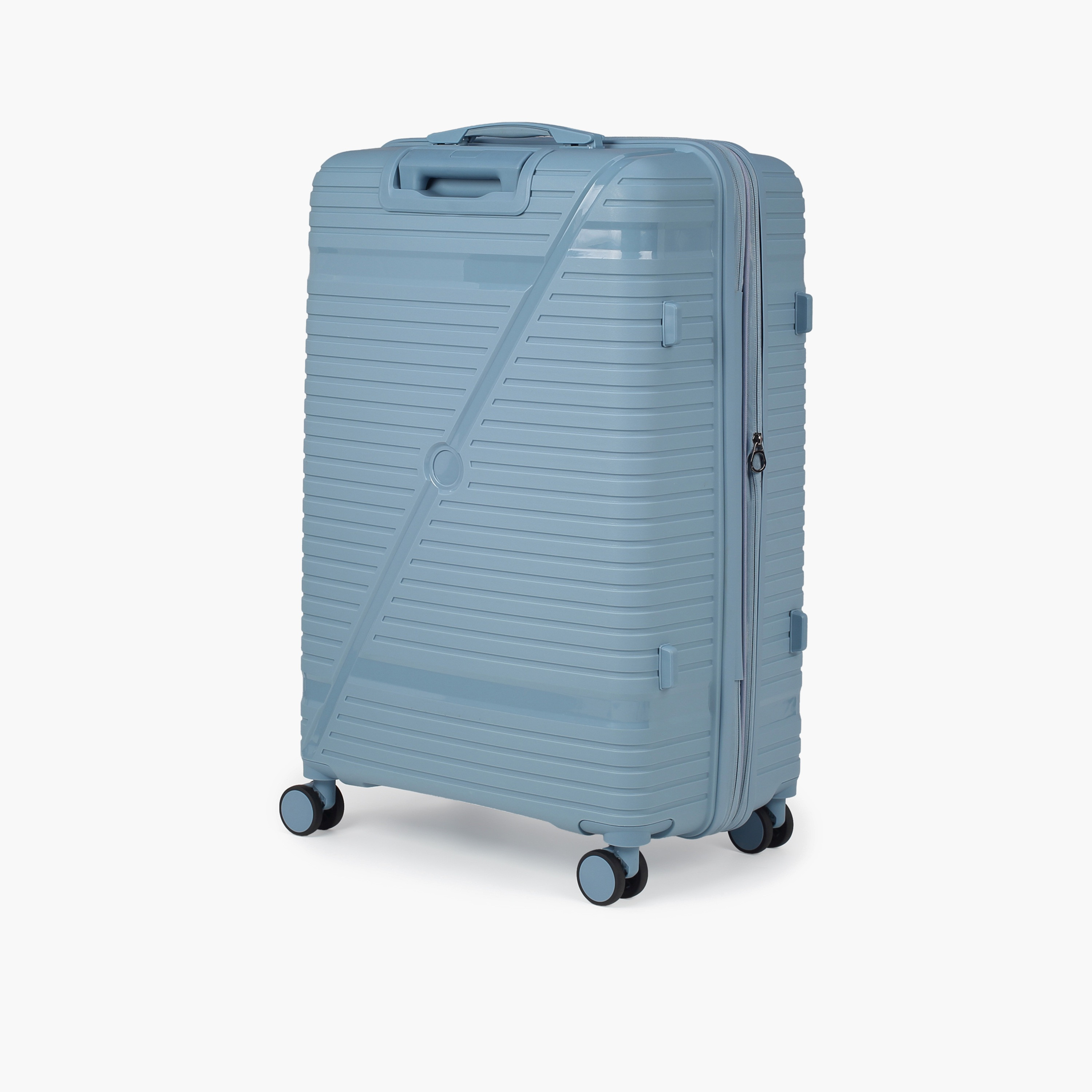 Caselite Textured Hardcase Luggage Trolley with Retractable Handle - 2 4 inches Check-In Bag-travel-luggagesandbags-luggage-image-4