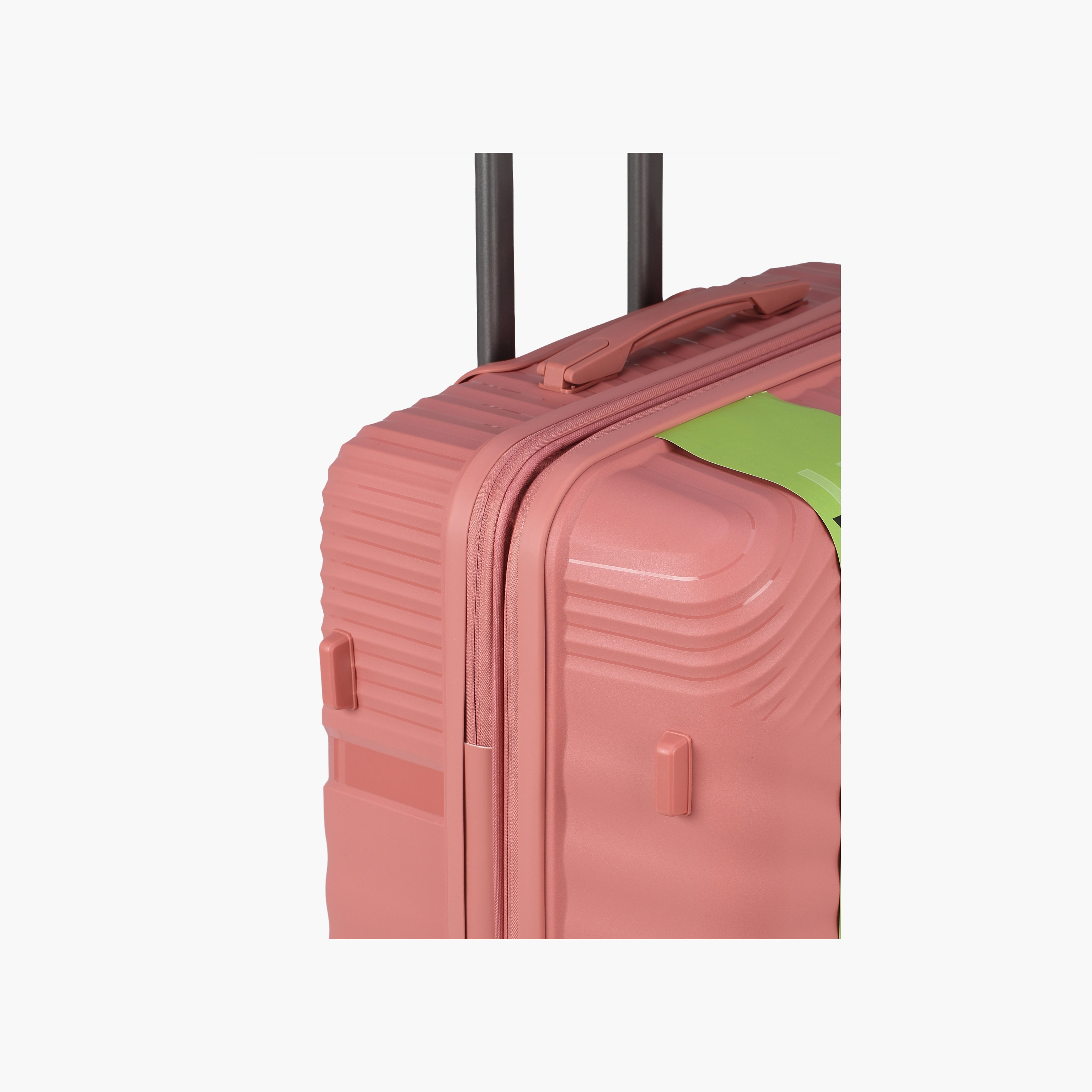 Caselite Textured Hardcase Luggage Trolley with Retractable Handle - 24 inches Check-In Bag-travel-luggagesandbags-luggage-image-9