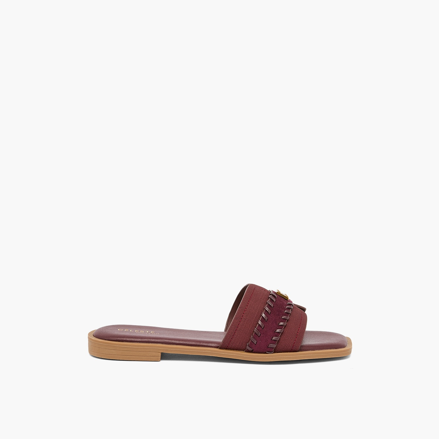 Celeste Women Metallic Accent Sandals-women-shoes-flats-sandals-image-3