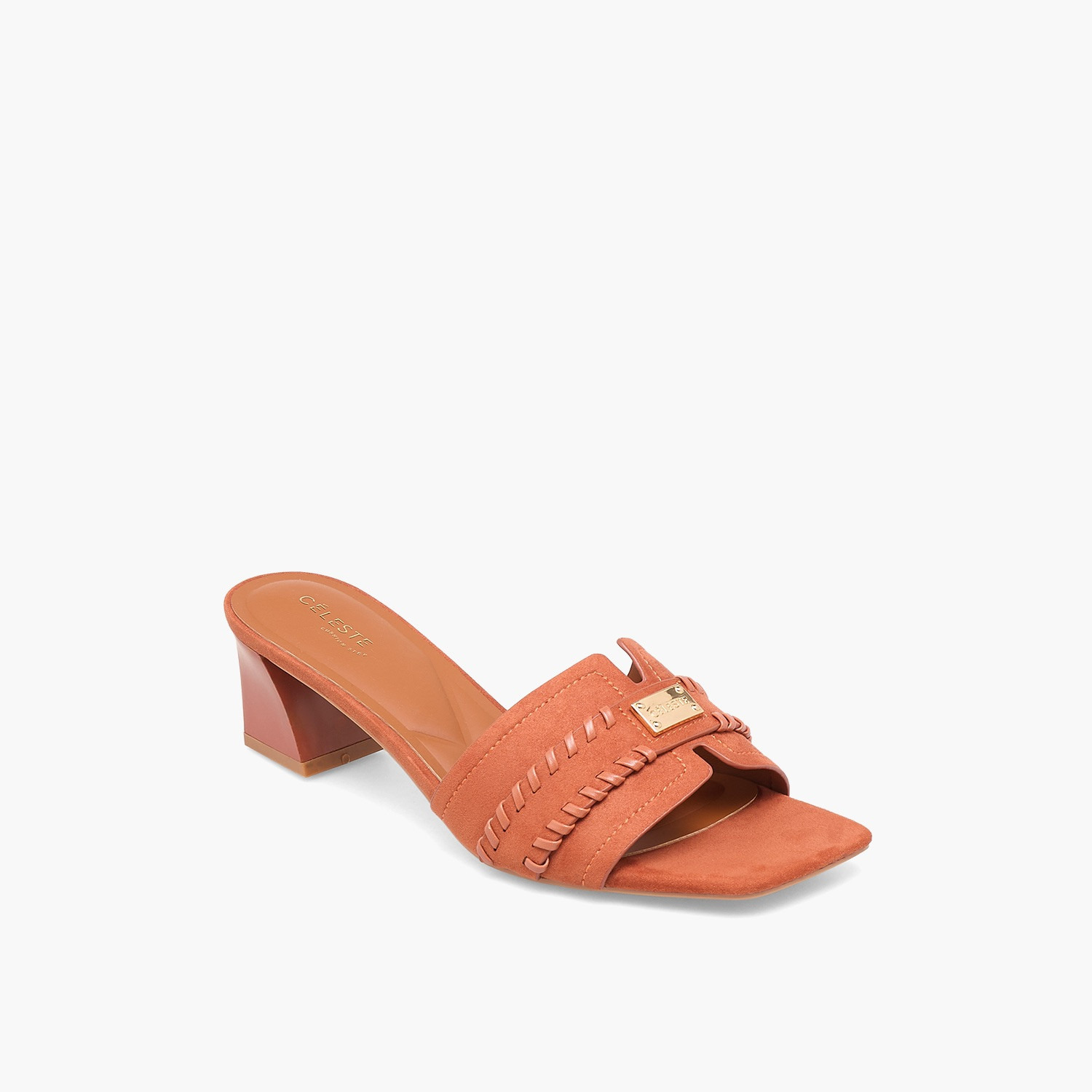 صندل بكعب سميك وتزيينات ميتاليك للنساء من سيليست-women-shoes-sandals-heeled-image-2