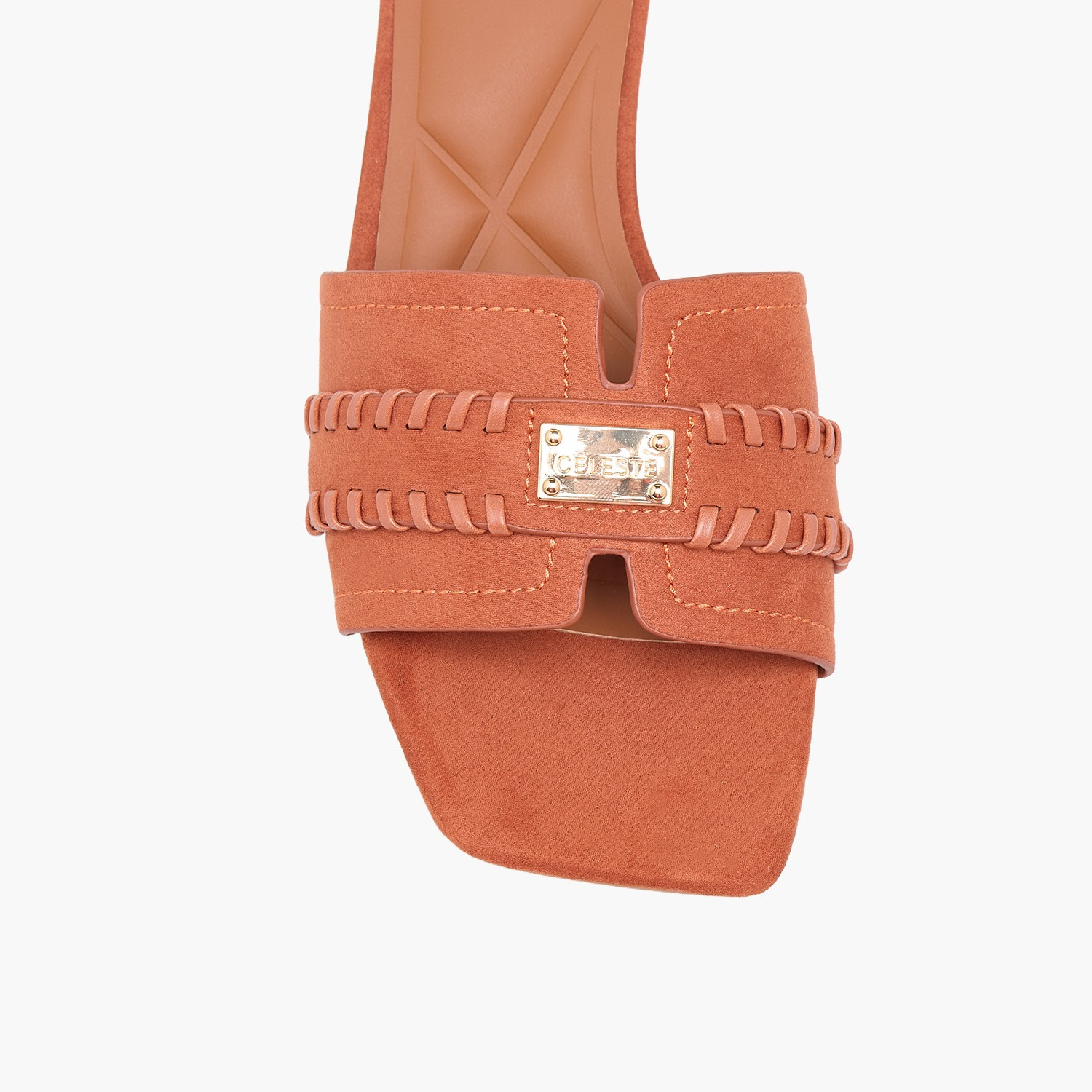 صندل بكعب سميك وتزيينات ميتاليك للنساء من سيليست-women-shoes-sandals-heeled-image-4