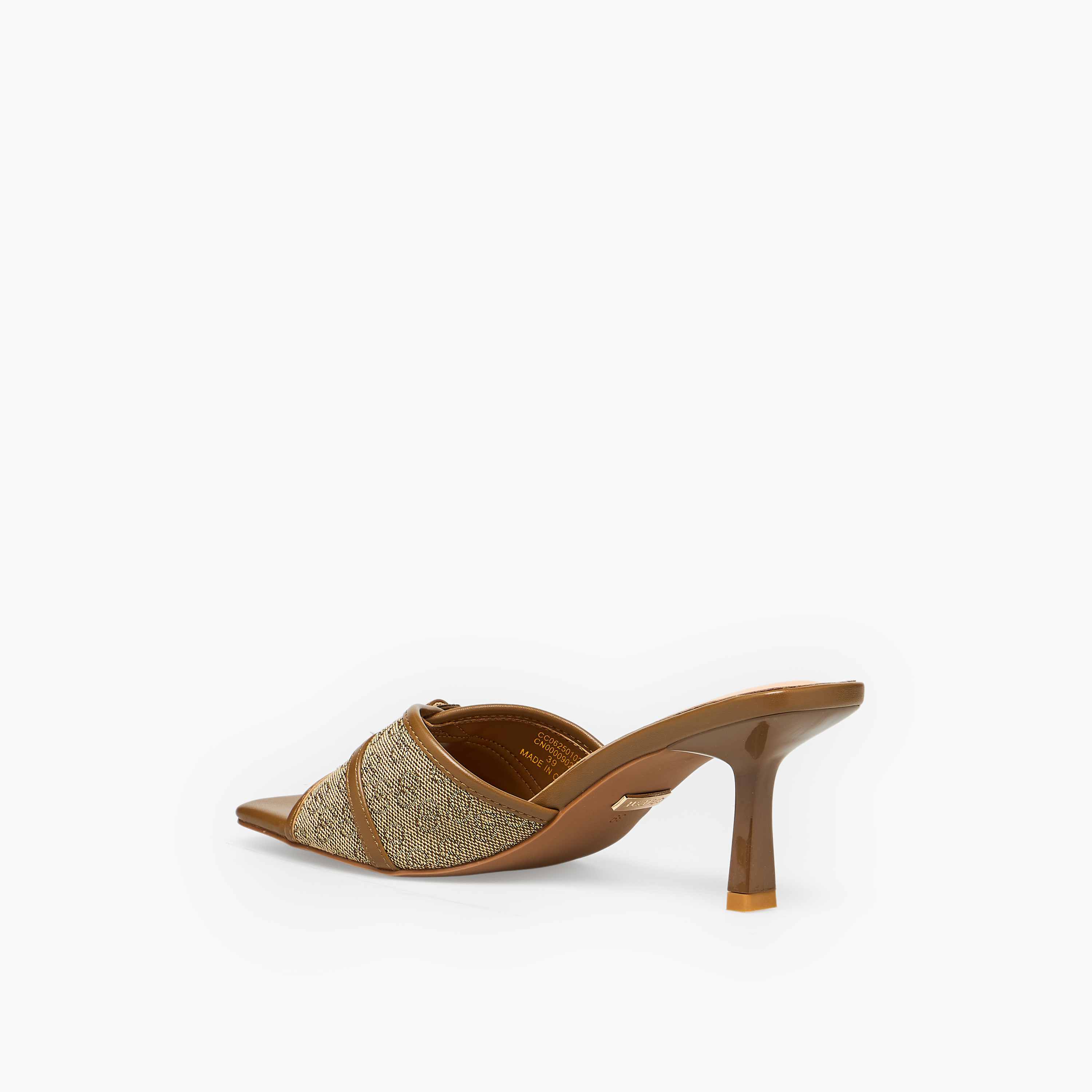 Celeste Women Textured Kitten Heel Sandals-women-shoes-sandals-heeled-image-5
