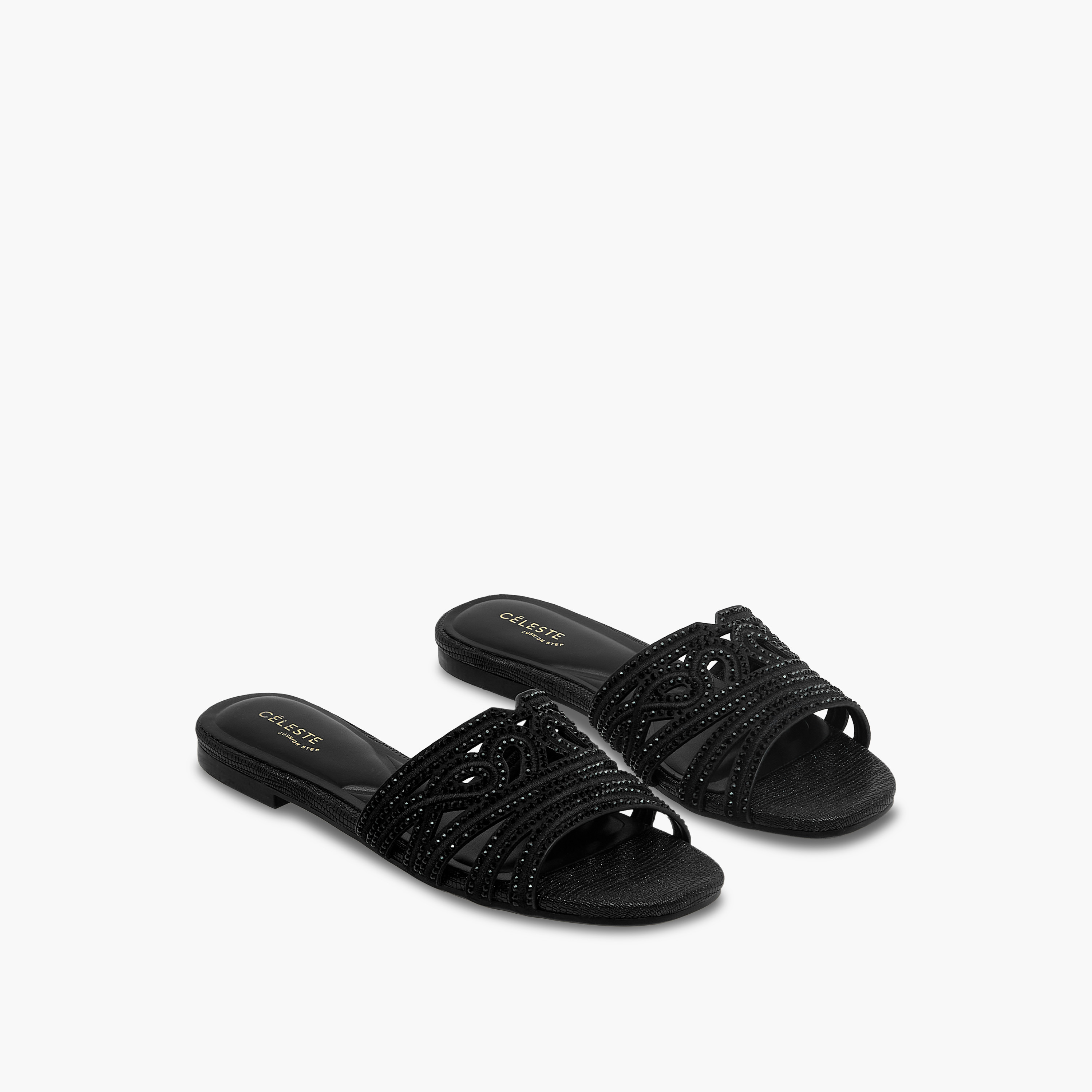 Celeste Women Embellished Slip-On Sandals-women-shoes-flats-sandals-image-1