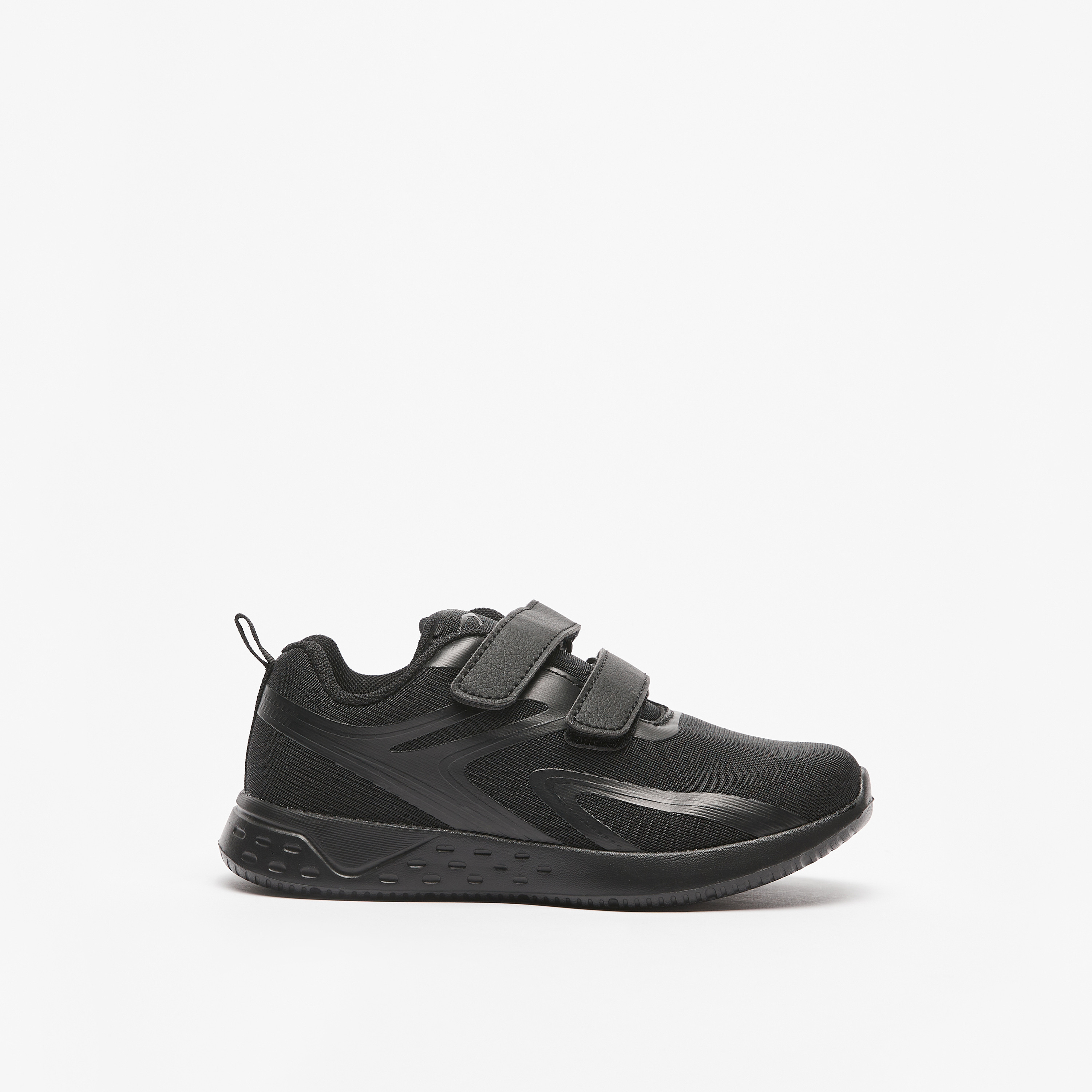 حذاء سنيكرز بطول الكاحل ونعل مبطّن وشريط إغلاق للأطفال من داش-boys-shoes-schoolshoes-image-3