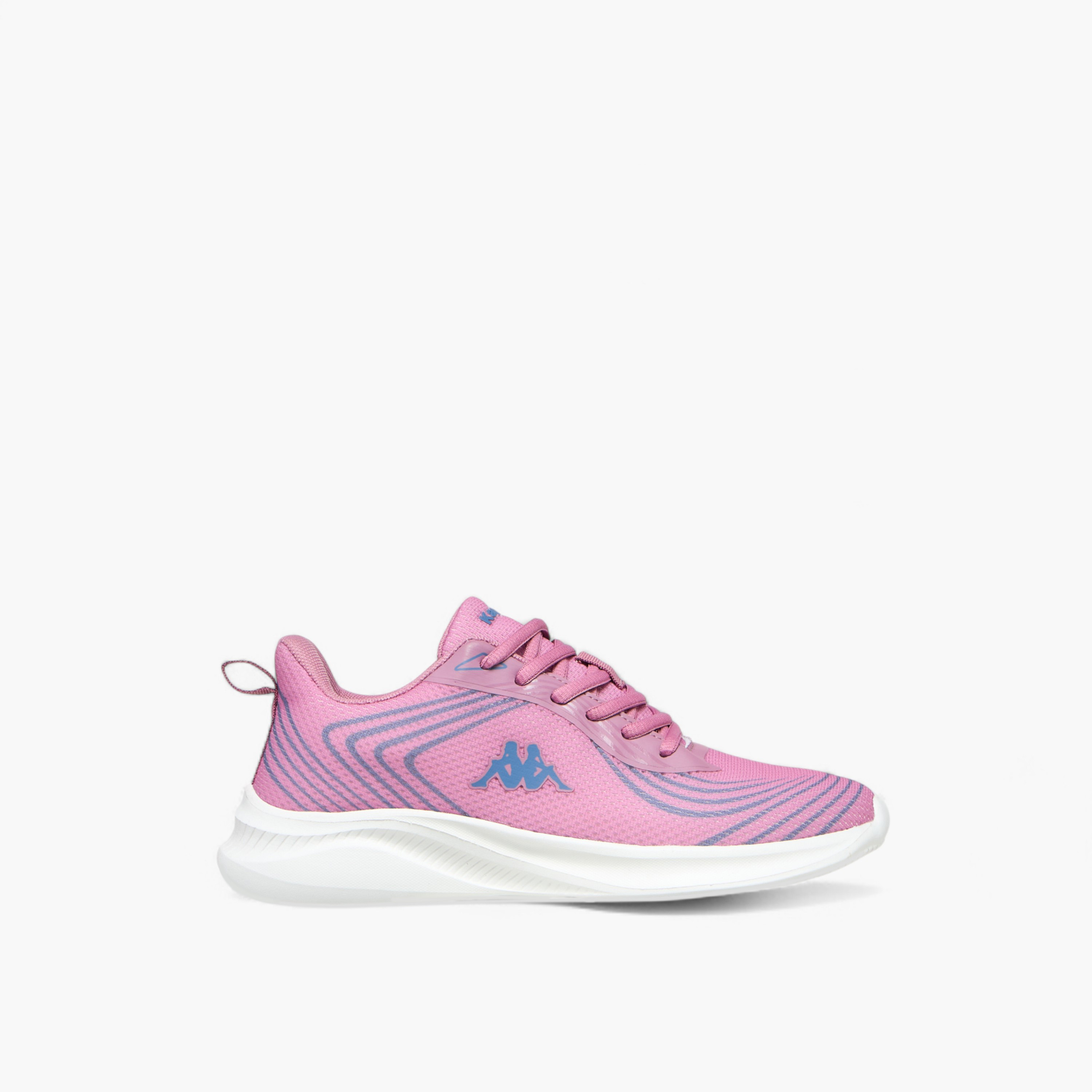Kappa Women's Logo Print Lace-Up Sports Shoes-sports-women-shoes-image-3