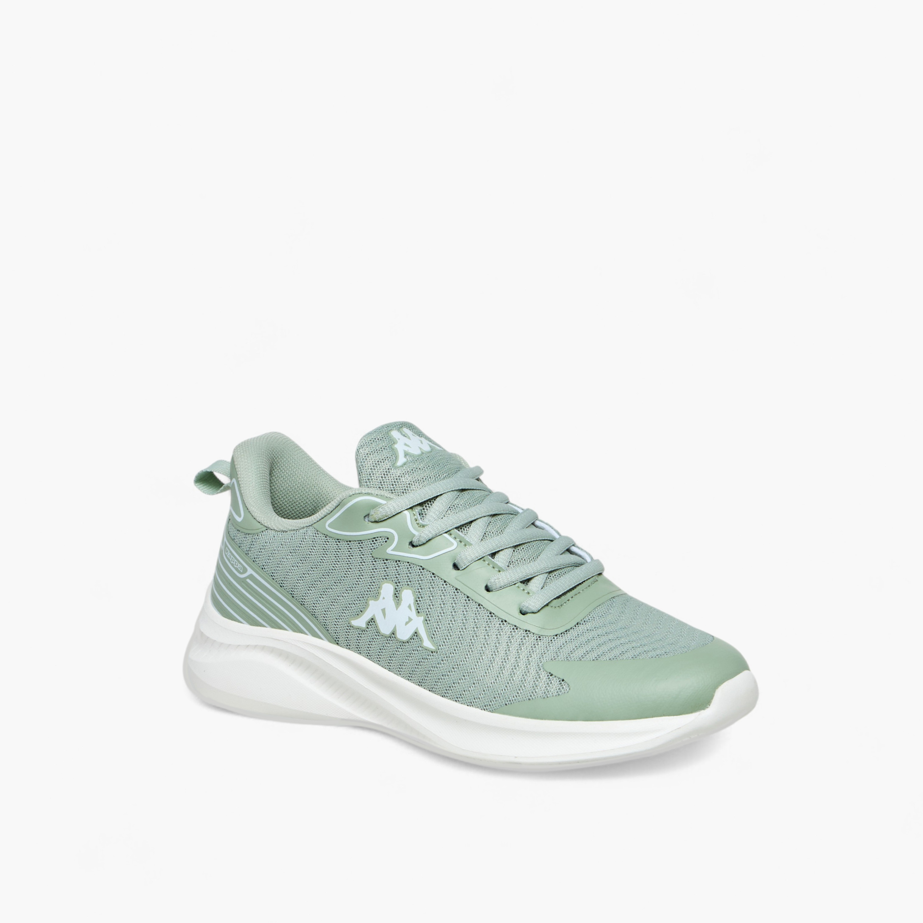 حذاء رياضي برباط إغلاق ولسان سحب وزينة شعار للنساء من كابا-sports-women-shoes-image-2