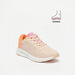 Dash Women's Colourblock Lace-Up Sports Shoes with Memory Foam-Women%27s Sports Shoes-thumbnailMobile-0