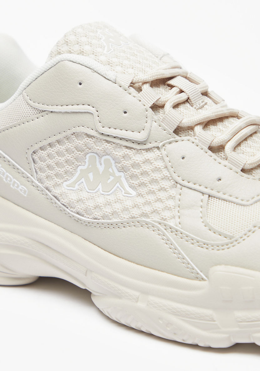 Kappa Men's Textured Lace-Up Walking Shoes-Men%27s Sports Shoes-image-6