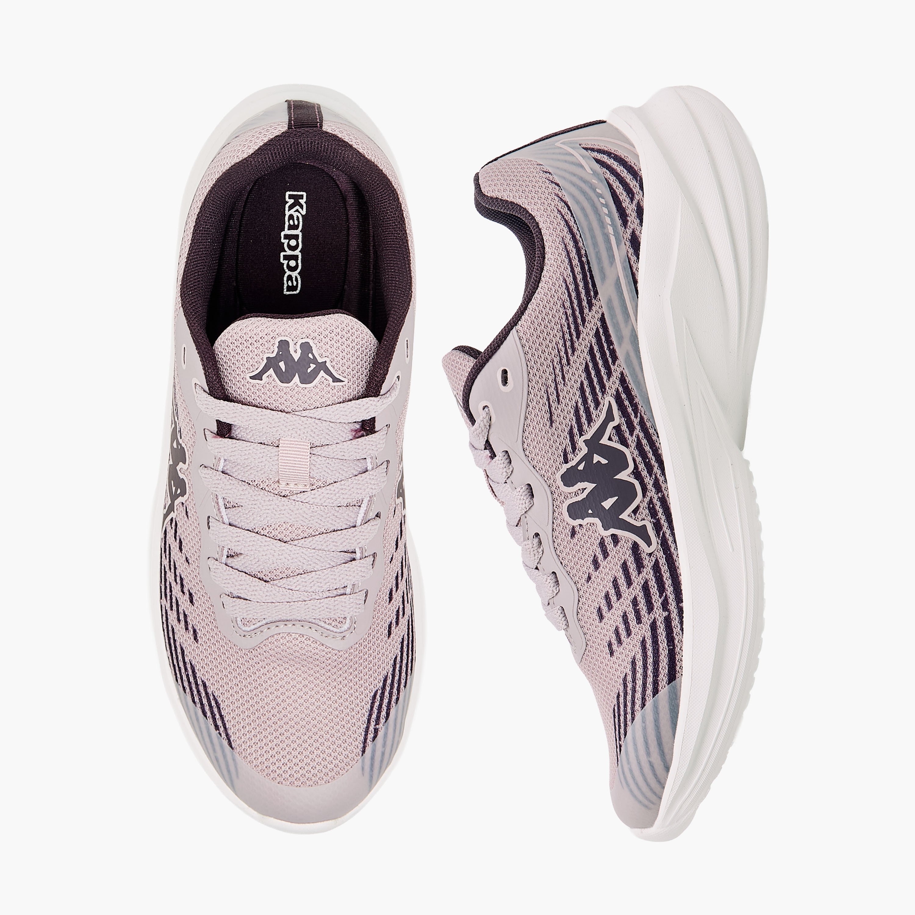 حذاء رياضي برباط وطبعات الشعار للنساء من كابا-women-shoes-sneakers-image-1