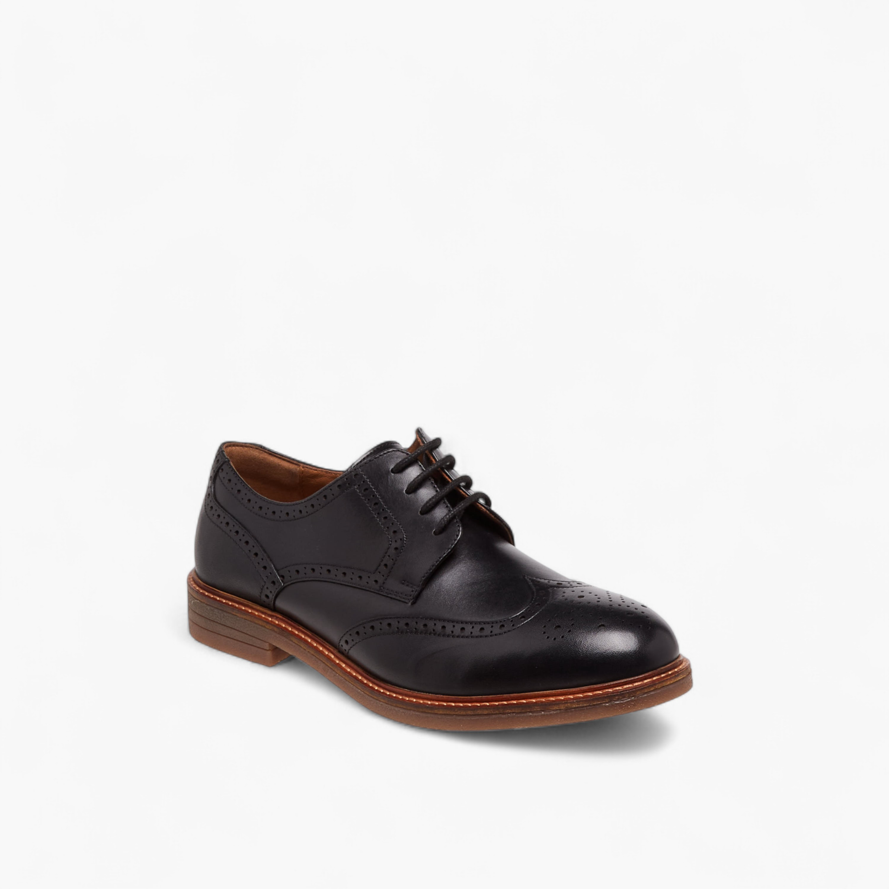 Duchini Men Lace-Up Leather Derby Shoes-men-shoes-formalshoes-image-2