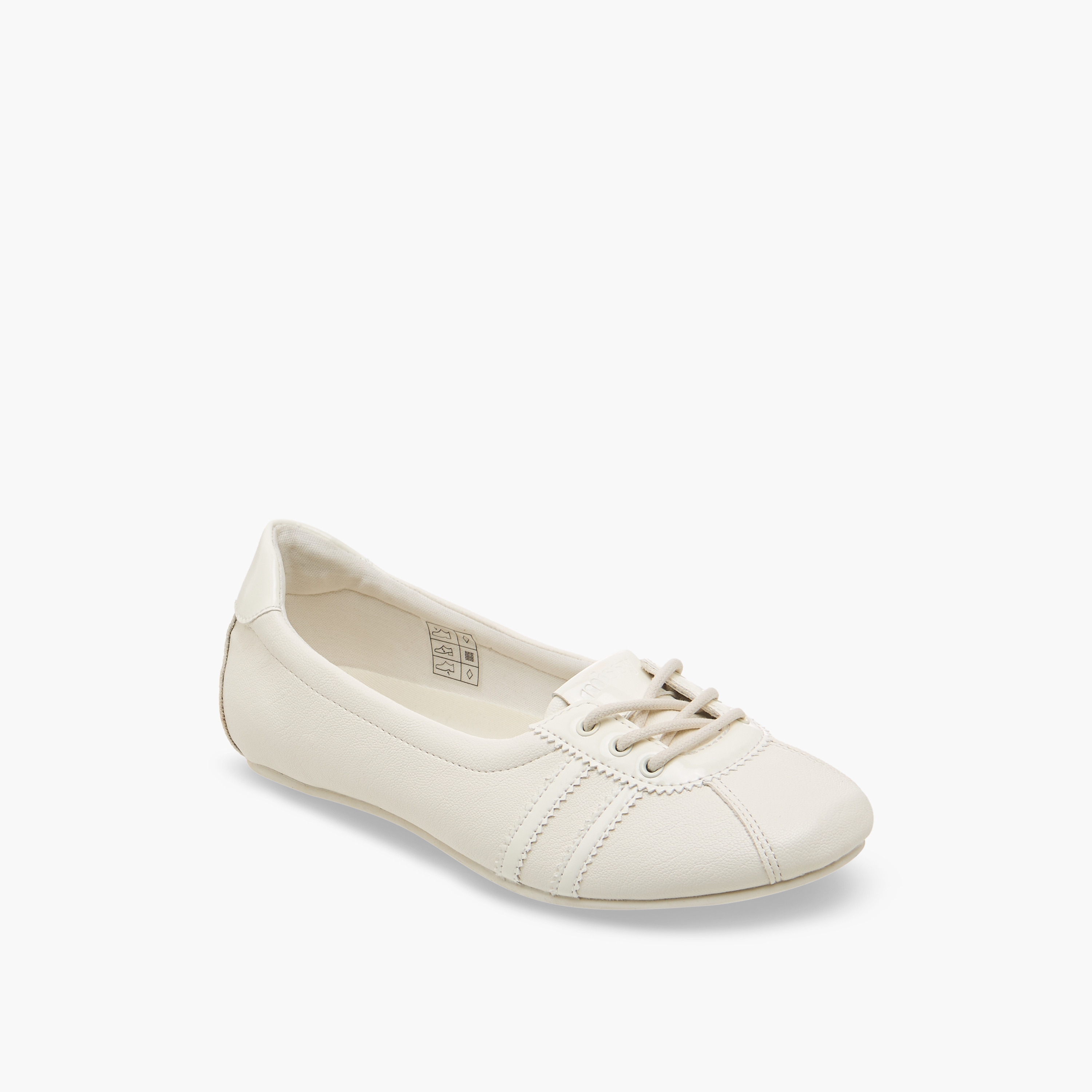 حذاء باليرينا سهل الارتداء للبنات من ميسي-women-shoes-flats-ballerinas-image-2