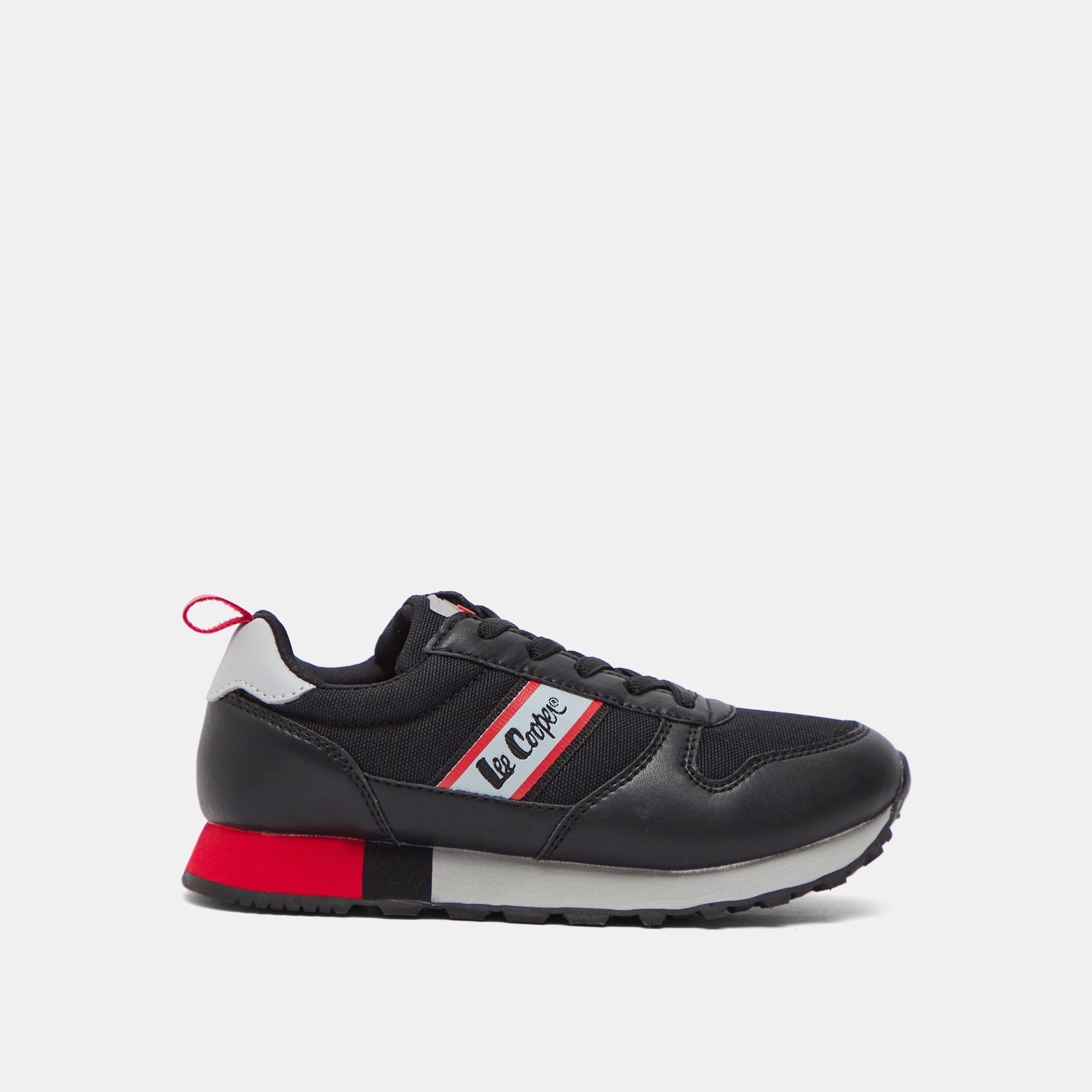 حذاء سنيكرز برباط إغلاق وكاحل منخفض من لي كوبر-boys-shoes-loafers-image-1